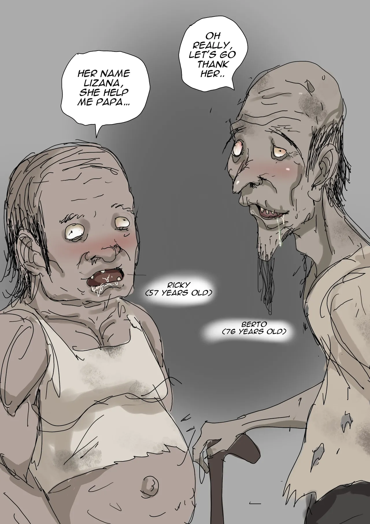 Sinful Lust - Lizana And The Homeless page 10 original parody - read online free