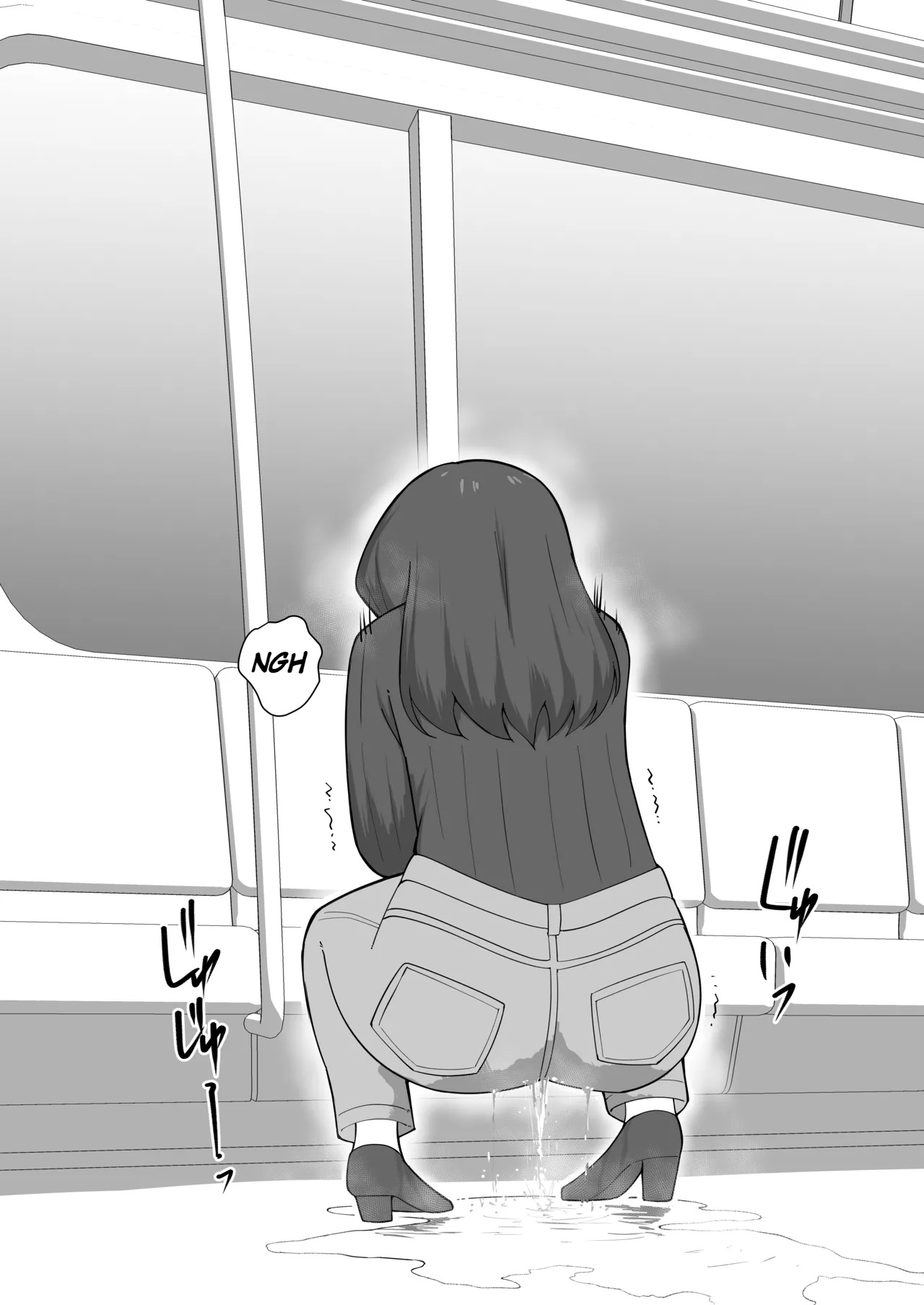 Gaman Ressha ni Nottemita! page 22 original parody - females only schoolgirl uniform hentai manga - read online free