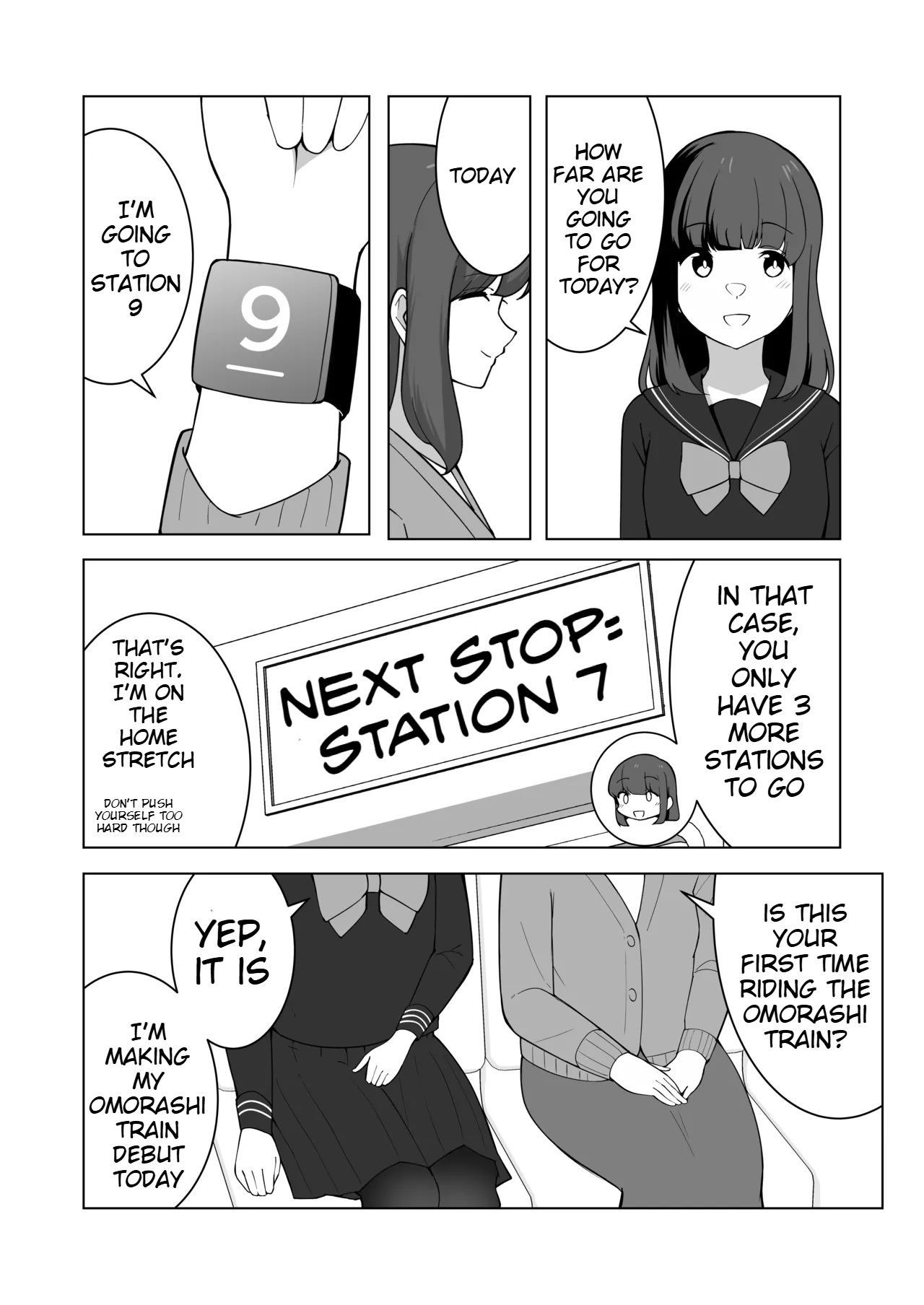 Gaman Ressha ni Nottemita! page 30 original parody - females only no penetration hentai manga - read online free