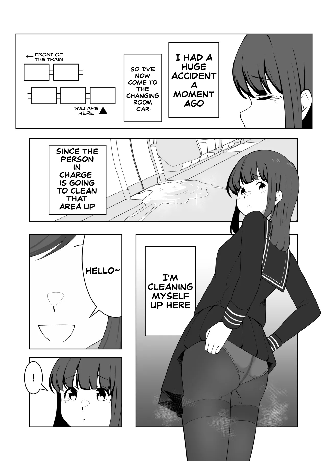 Gaman Ressha ni Nottemita! page 57 original parody - females only no penetration hentai manga - read online free