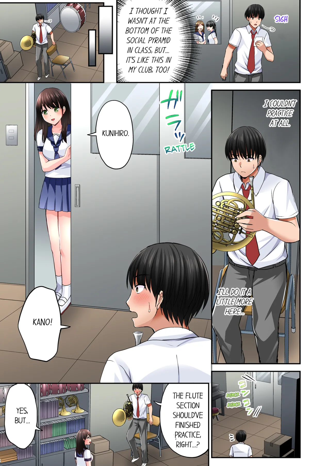 Pashiri no Shita Teku, Yabaitte... ~ Ebi Sori Iki Suru Namaiki Gyaru | Bullied Boy's Tongue Revenge Vol.1-4 page 150 - kissing virginity hentai manga - read online free