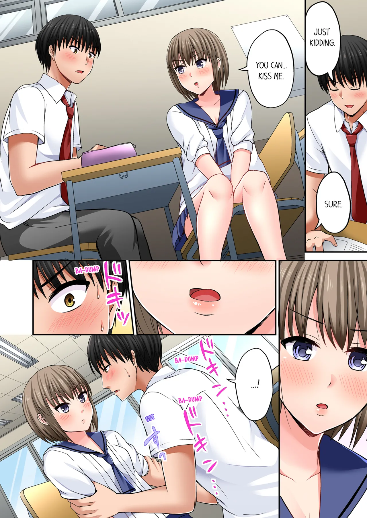 Pashiri no Shita Teku, Yabaitte... ~ Ebi Sori Iki Suru Namaiki Gyaru | Bullied Boy's Tongue Revenge Vol.1-4 page 179 - sole male full color hentai manga - read online free