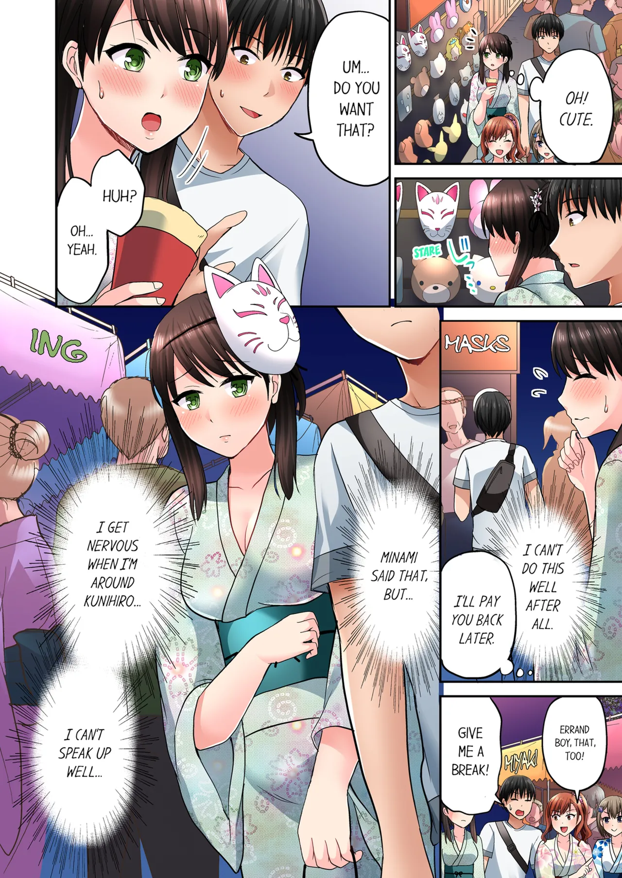 Pashiri no Shita Teku, Yabaitte... ~ Ebi Sori Iki Suru Namaiki Gyaru | Bullied Boy's Tongue Revenge Vol.1-4 page 232 - sole male full color hentai manga - read online free