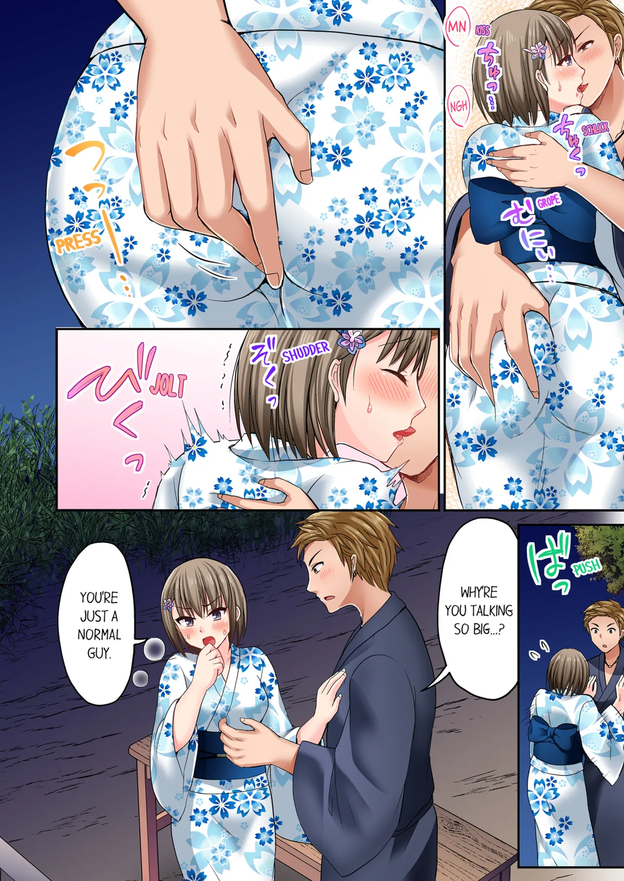 Pashiri no Shita Teku, Yabaitte... ~ Ebi Sori Iki Suru Namaiki Gyaru | Bullied Boy's Tongue Revenge Vol.1-4 page 258 - kissing virginity hentai manga - read online free