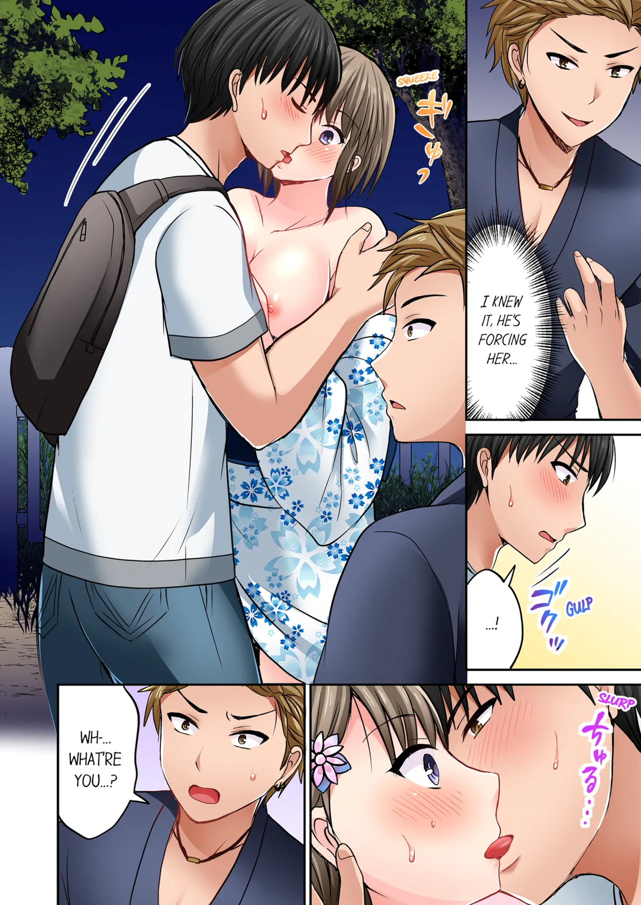 Pashiri no Shita Teku, Yabaitte... ~ Ebi Sori Iki Suru Namaiki Gyaru | Bullied Boy's Tongue Revenge Vol.1-4 page 274 - kissing virginity hentai manga - read online free