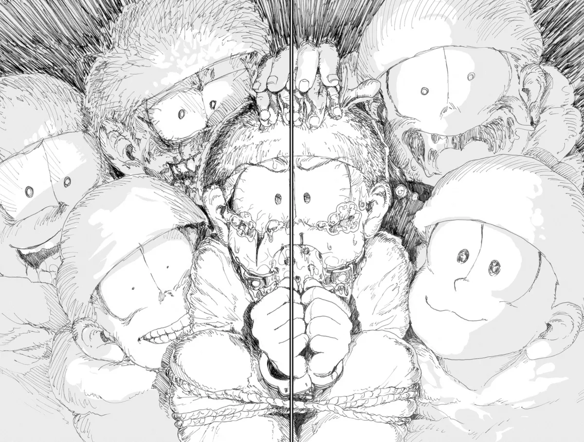 AIN'T SIX IS DEATH page 30 featuring osomatsu matsuno osomatsu-san parody - guro cannibalism hentai manga - read online free