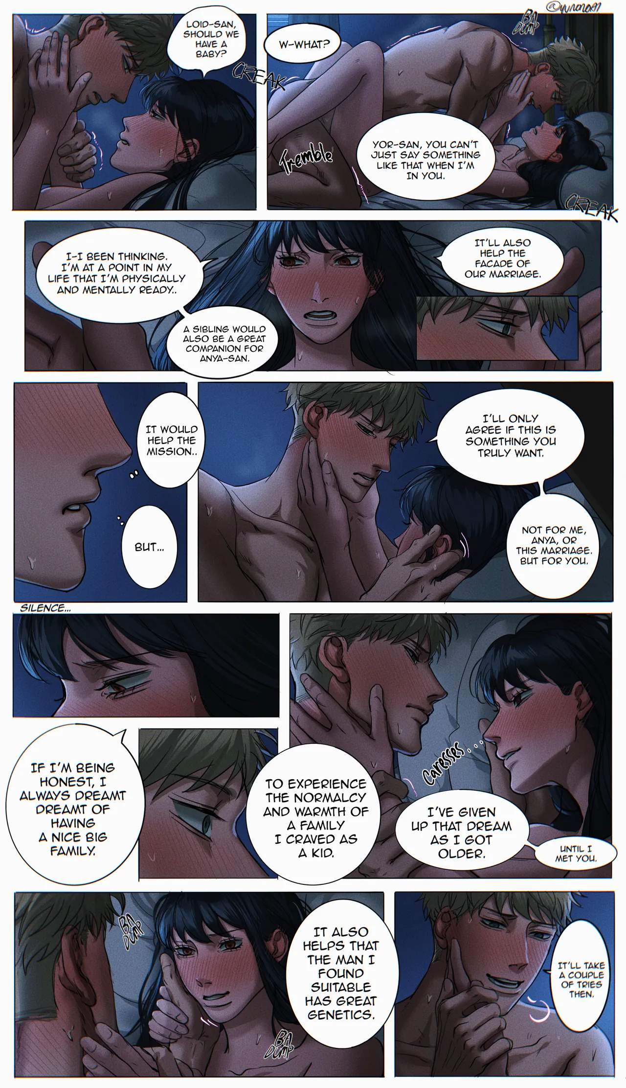 Yor & Loid page 49 featuring yor forger spy x family parody - sole female sole male hentai manga - read online free