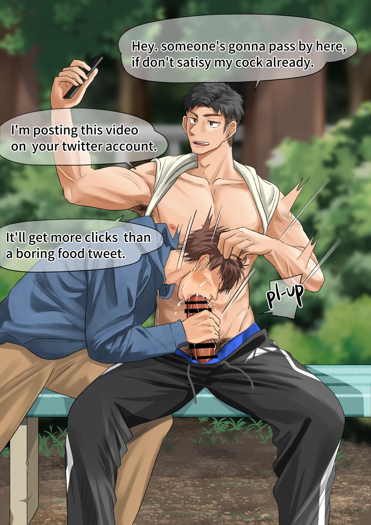 [motyaki] アプリでヤリ捨て(p10.)【ENG】 (Pixiv Fanbox) page 17 original parody - males only yaoi hentai manga - read online free