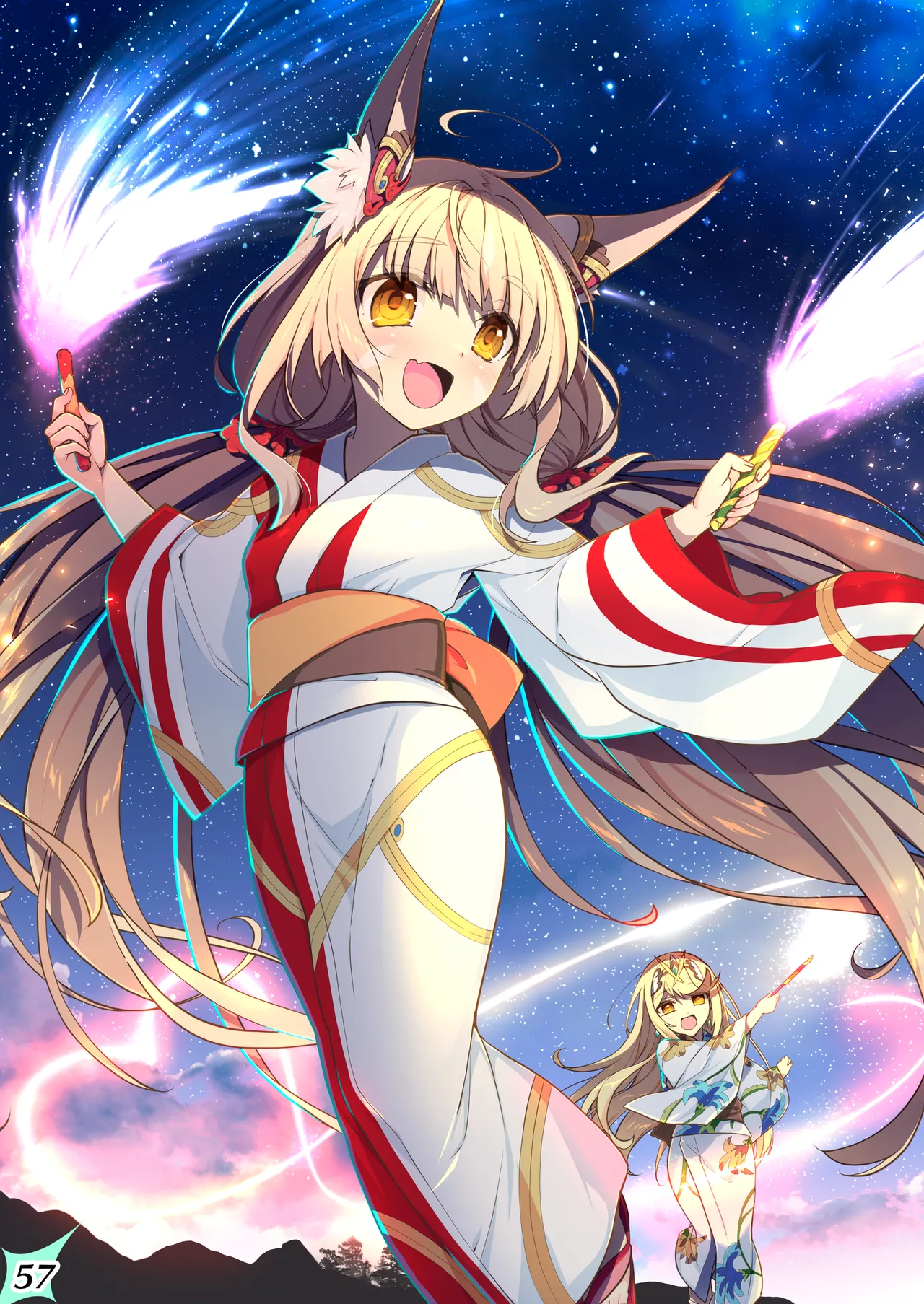 RE:COLORS!# 06 Kanojo ga Mizugi ni Kigaetara Rakuen ni Ichiban Chikai Shima!? page 57 xenoblade chronicles 2 parody - full color mosaic censorship hentai manga - read online free