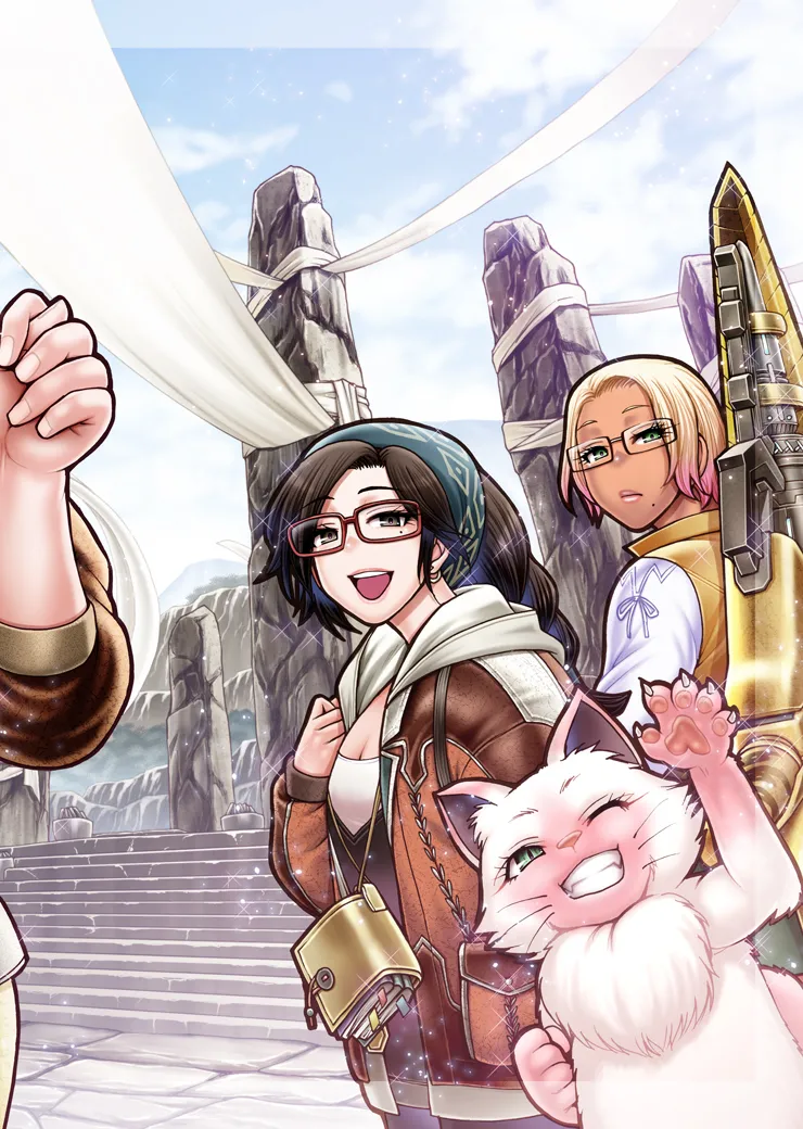 Kakou-ya Gemma no Kinsokuchi Tanbou page 27 featuring gemma monster hunter parody - sweating big breasts hentai manga - read online free