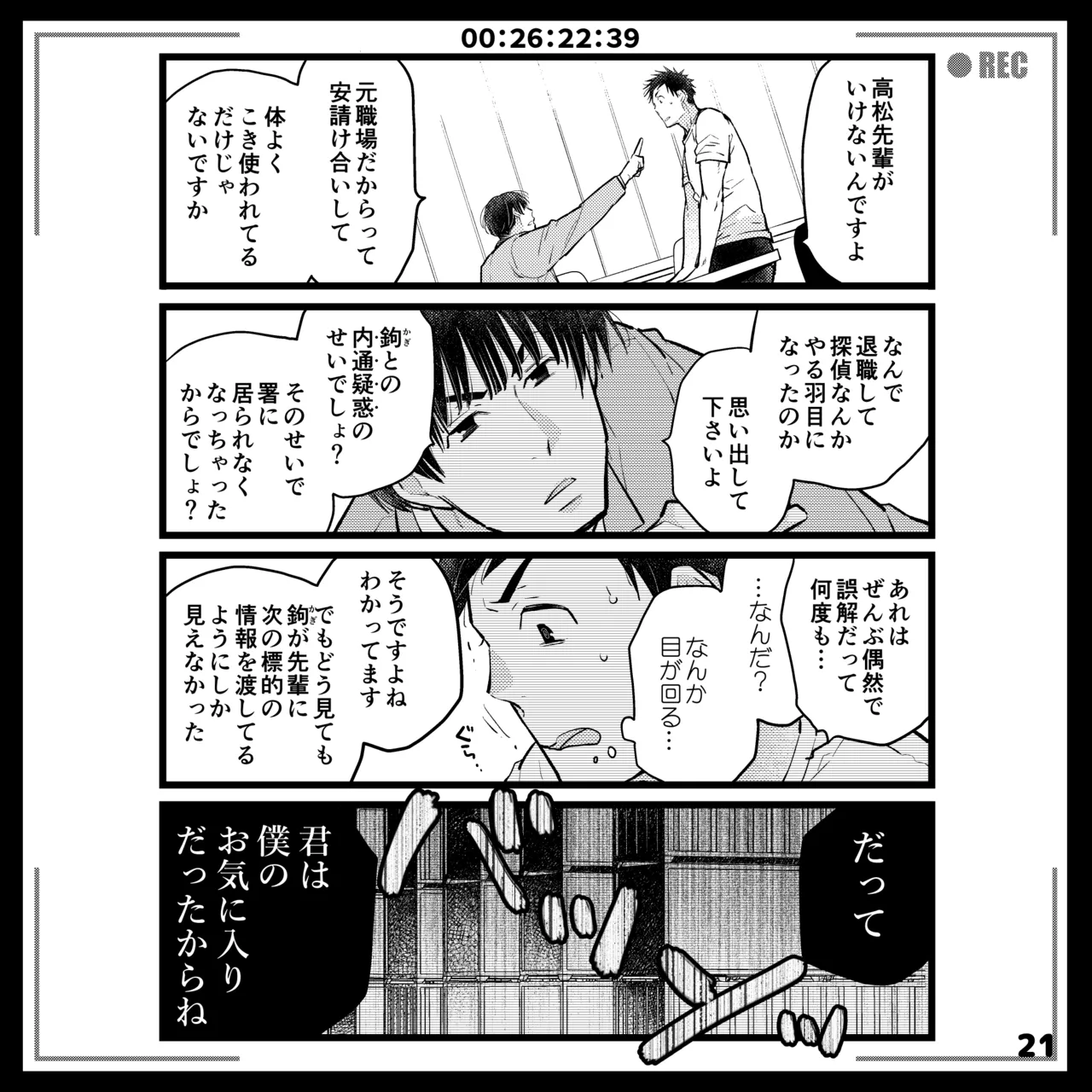 エロピンチ探偵くんの大反省会 page 21 original parody - males only yaoi hentai manga - read online free