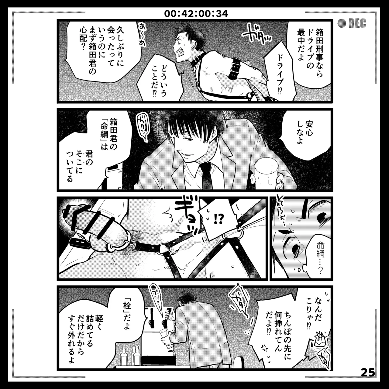 エロピンチ探偵くんの大反省会 page 25 original parody - males only yaoi hentai manga - read online free
