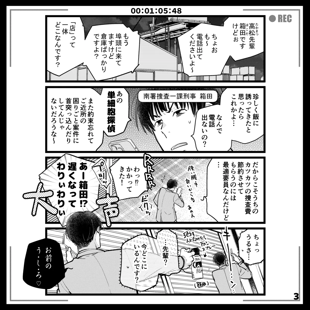 エロピンチ探偵くんの大反省会 - Page 3