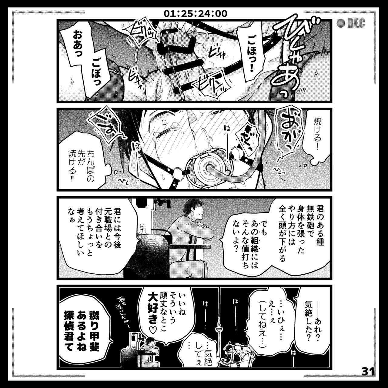 エロピンチ探偵くんの大反省会 page 31 original parody - males only yaoi hentai manga - read online free