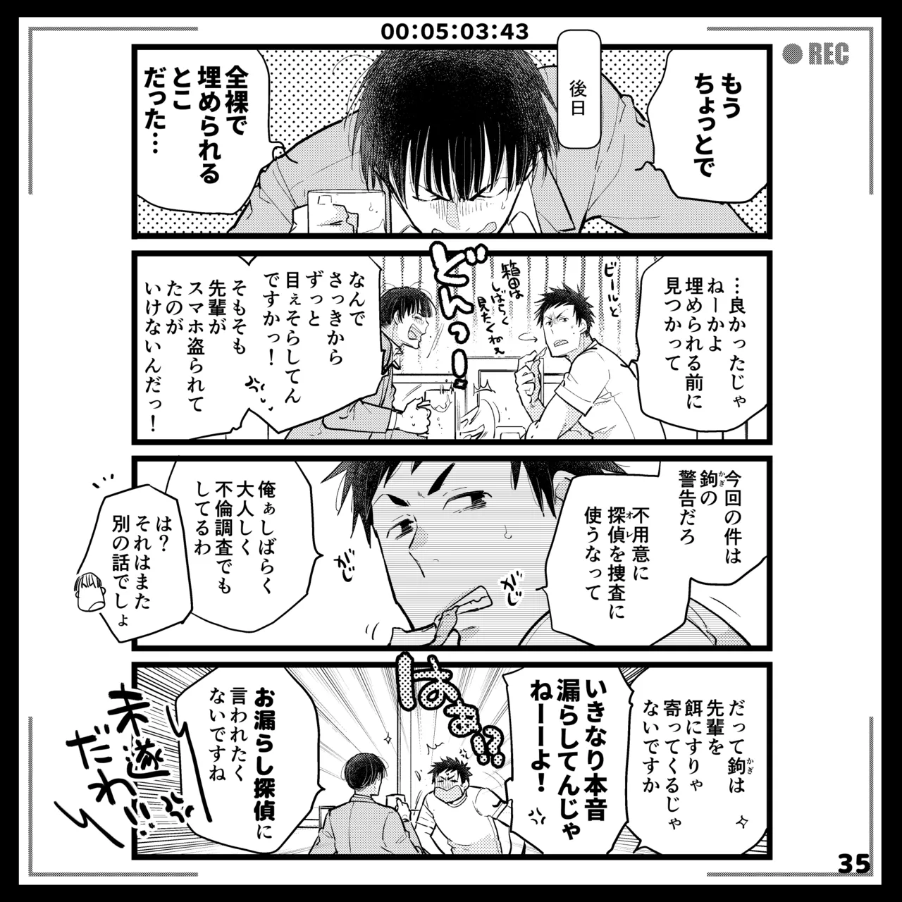 エロピンチ探偵くんの大反省会 - Page 35