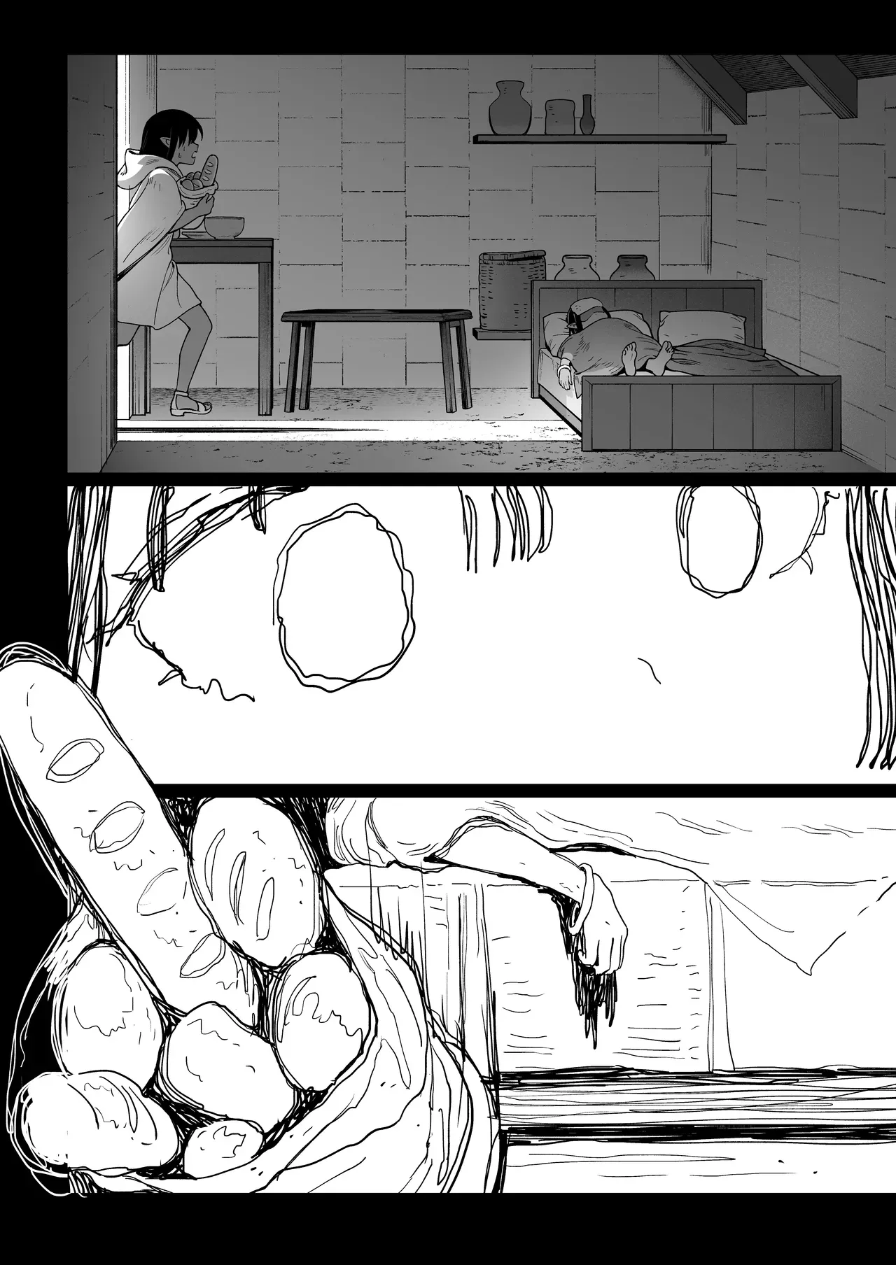 [(Sencha Bashira, Mugicha Bashira)] Fairy Brothel (Volume 1): The Virgin Orc Assigned To The Dark Skinned Elf [English] [Ertuwoop Scan Translation] page 30 original parody - sole female sole male hentai manga - read online free