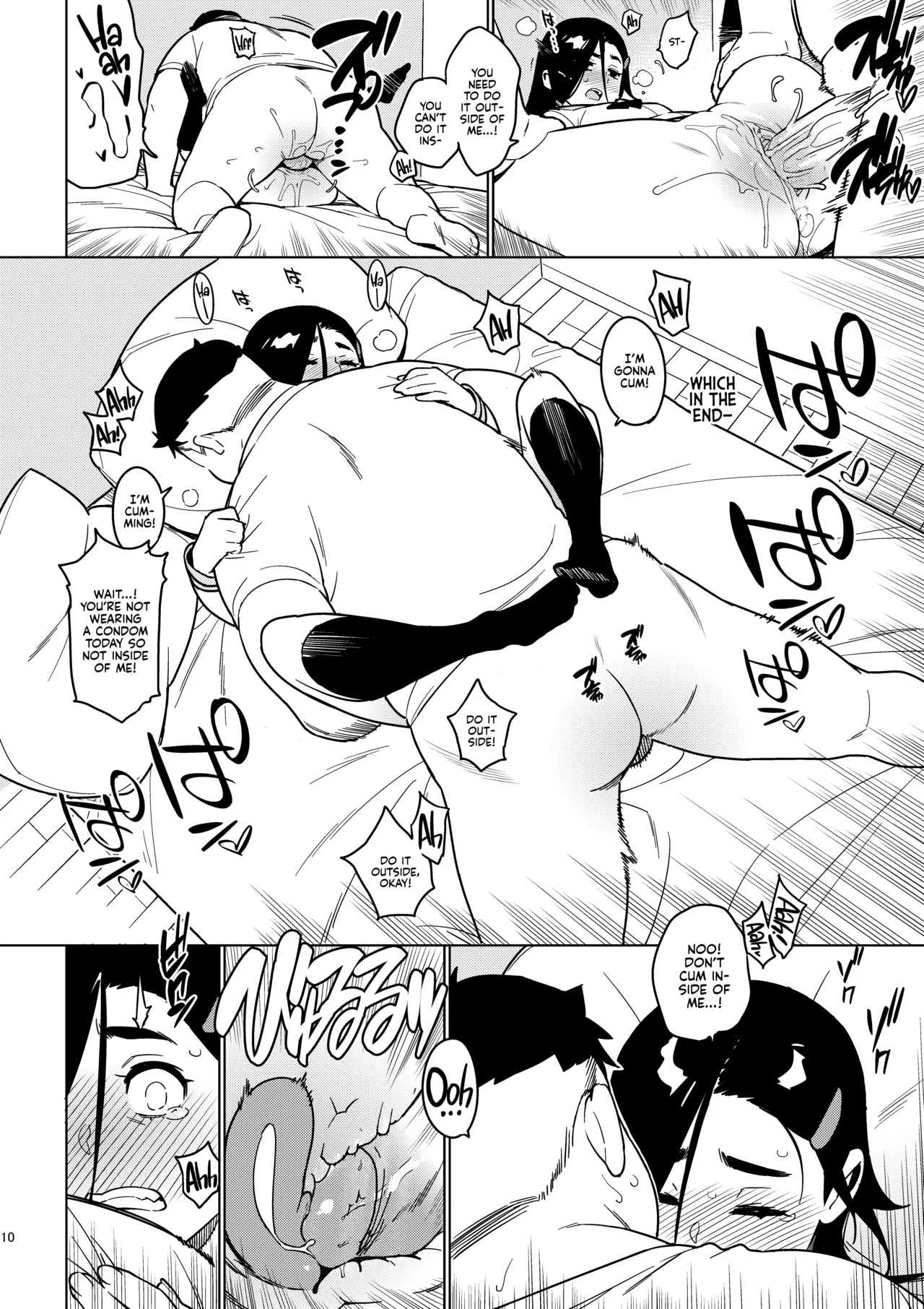 Saori page 9 original parody - kissing glasses hentai manga - read online free