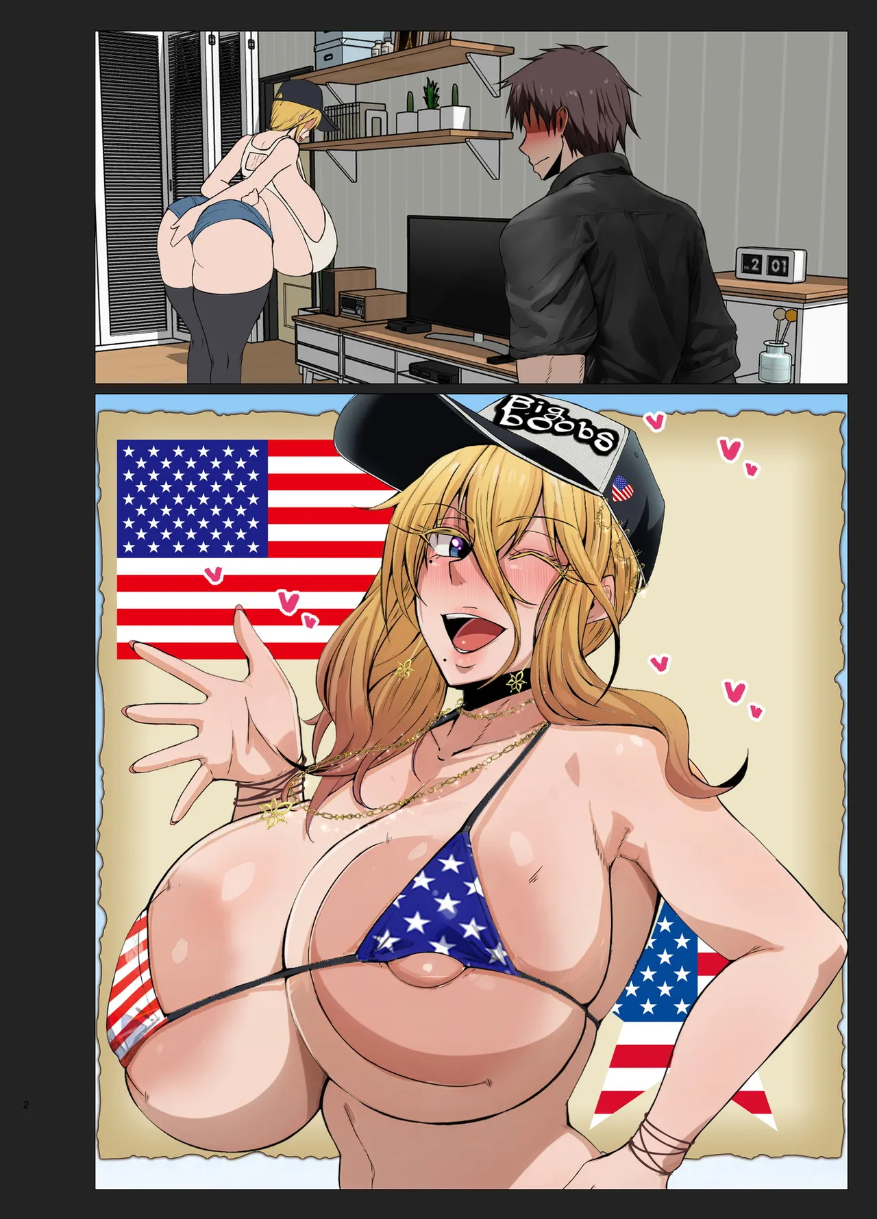 Michelle to Icha Love page 44 original parody - sweating big breasts hentai manga - read online free