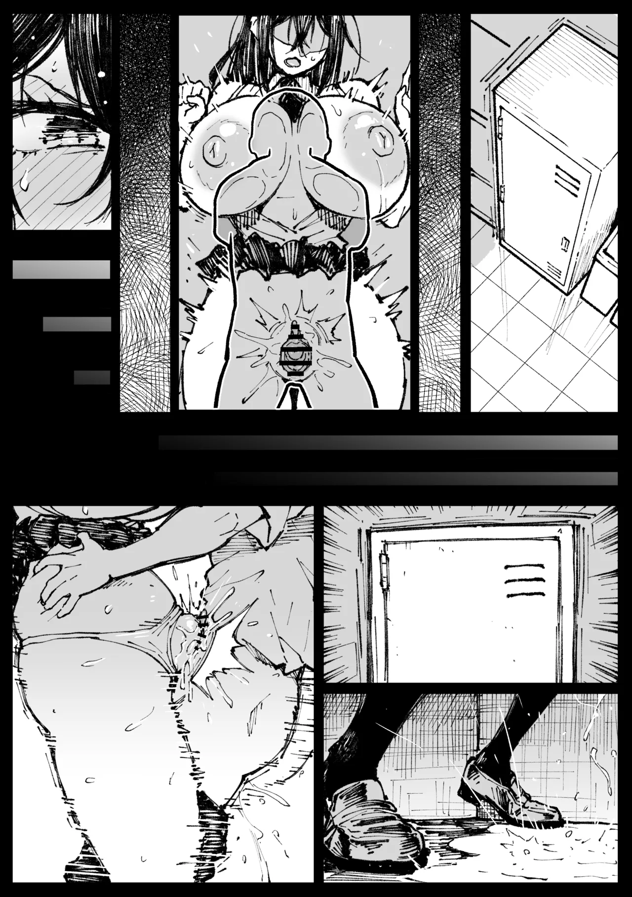 6-ban Shoubu Tsubaki page 30 original parody - sole female x-ray hentai manga - read online free