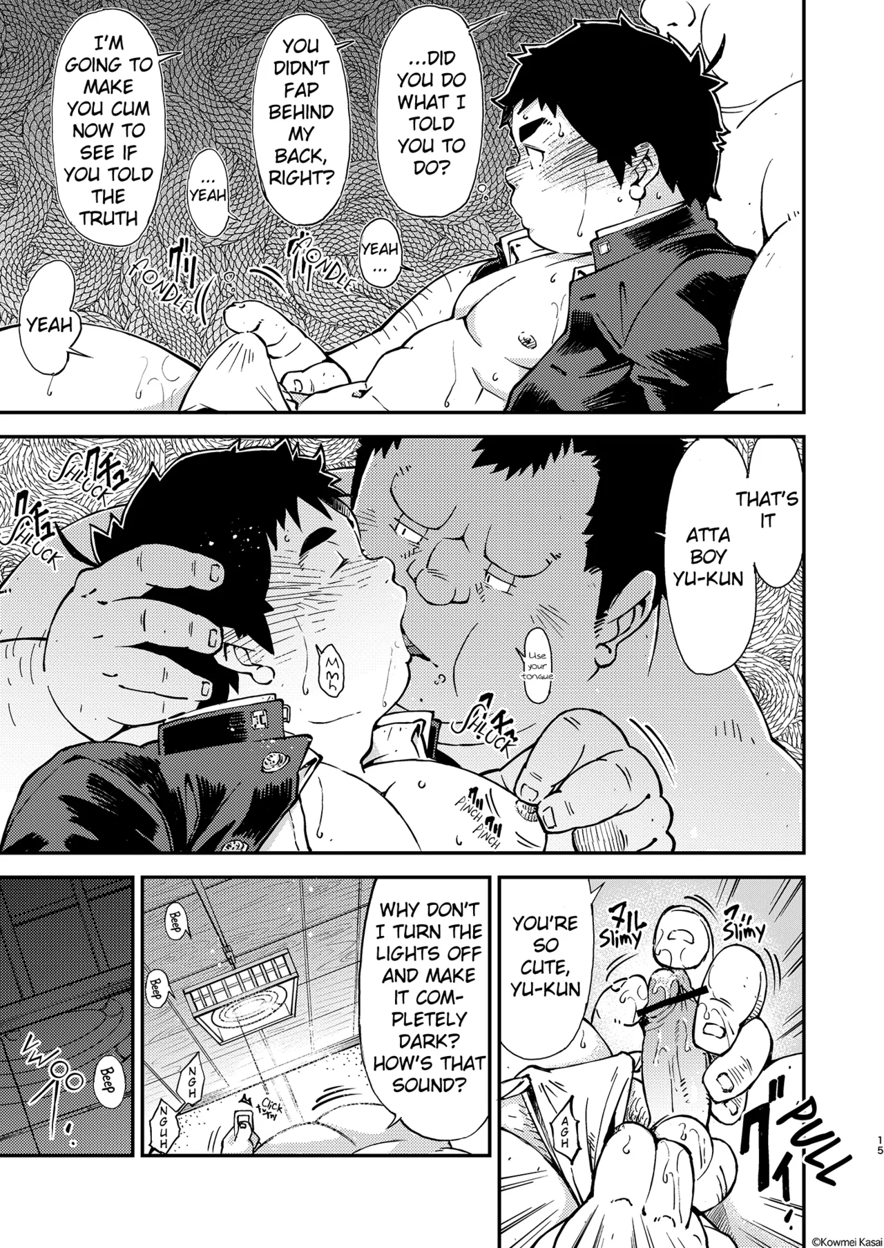 Proper training for boys, With Dad - Page 15