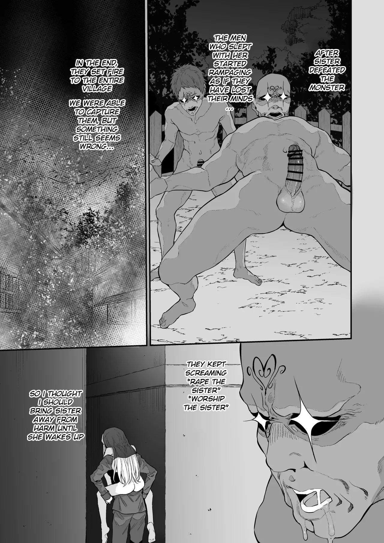 [Marked-two (Suga Hideo)] Lust Travelers -Inran Sister Hen- | Lust Travelers -Ep. Lewd Sister- [English] [Digital] page 53 original parody - leg lock big breasts hentai manga - read online free