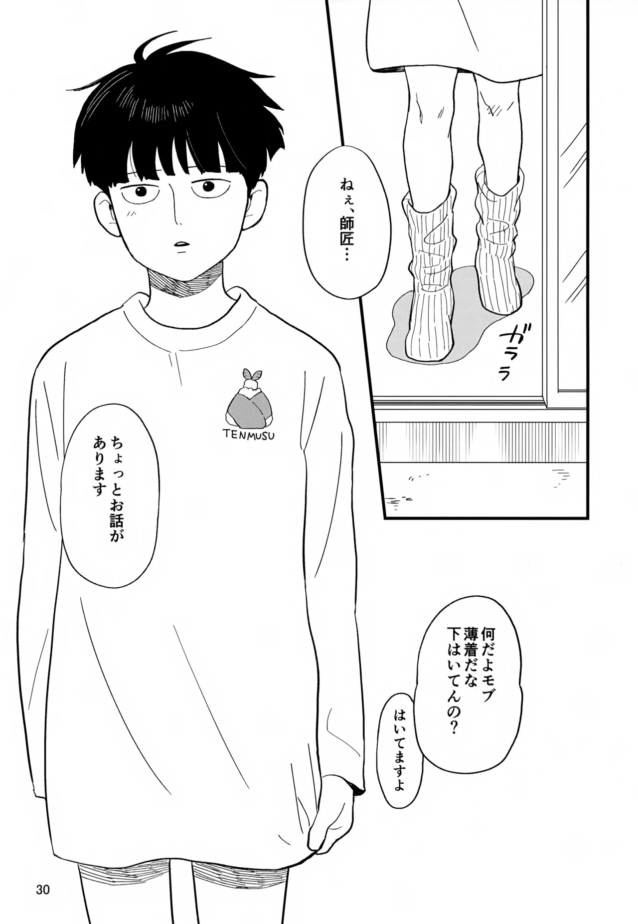 Issho ni Kurashite ii Desu ka? Kai page 30 featuring shigeo kageyama mob psycho 100 parody - yaoi males only hentai manga - read online free
