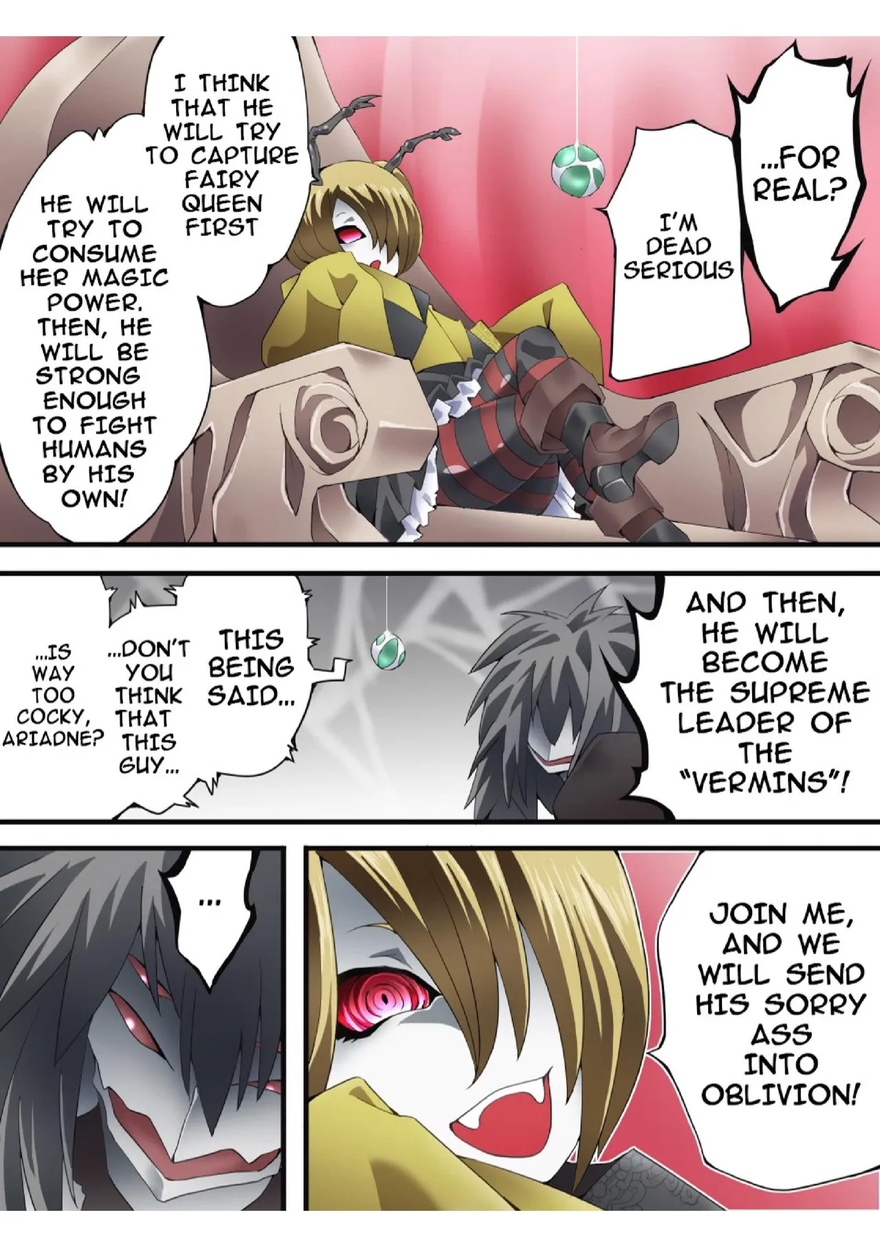 Yousei Kishi Fairy Bloom Ch. 8 page 17 original parody - rough translation bondage hentai manga - read online free