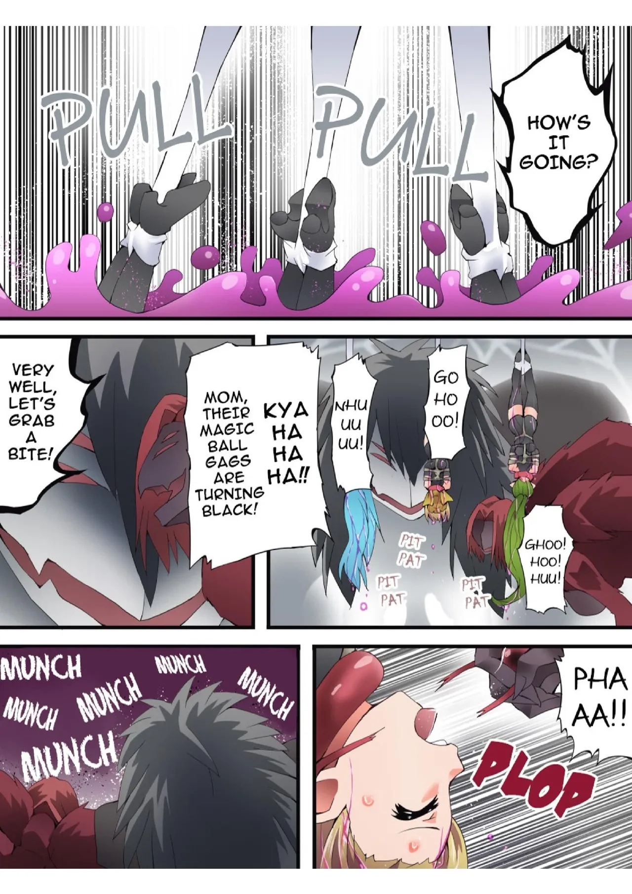 Yousei Kishi Fairy Bloom Ch. 8 page 21 original parody - gag bondage hentai manga - read online free