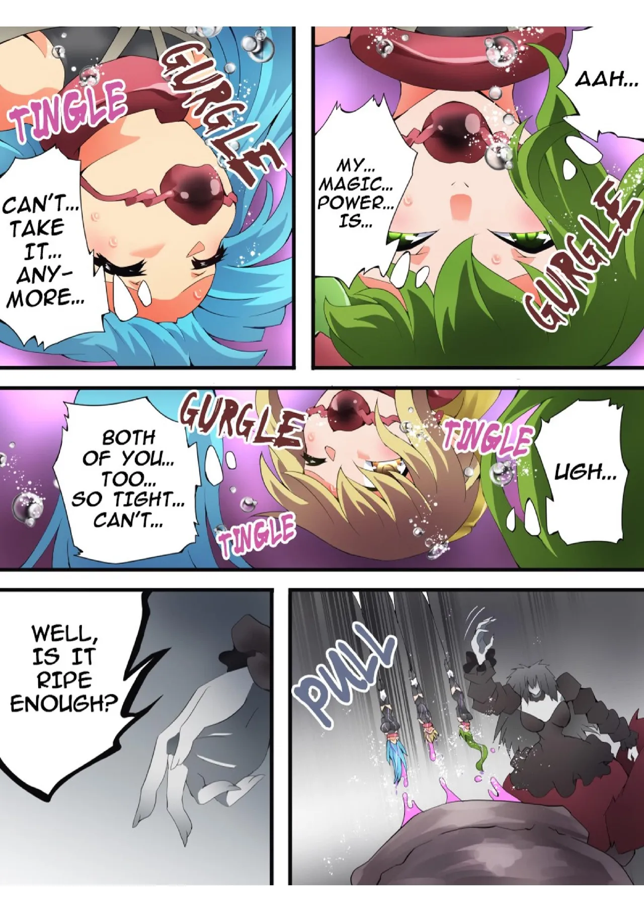 Yousei Kishi Fairy Bloom Ch. 8 page 27 original parody - gag bondage hentai manga - read online free