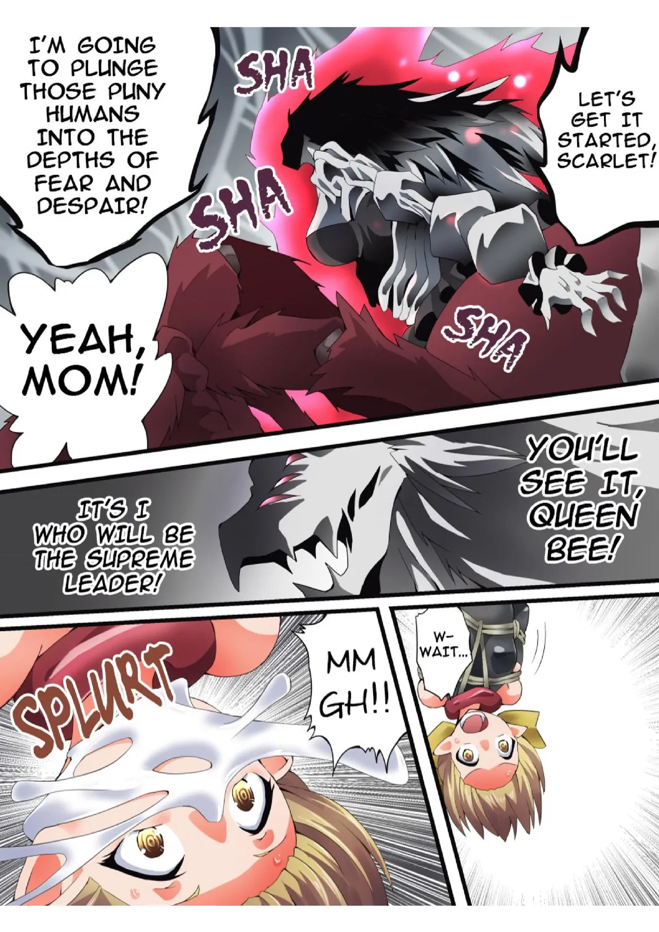 Yousei Kishi Fairy Bloom Ch. 8 page 31 original parody - gag bondage hentai manga - read online free