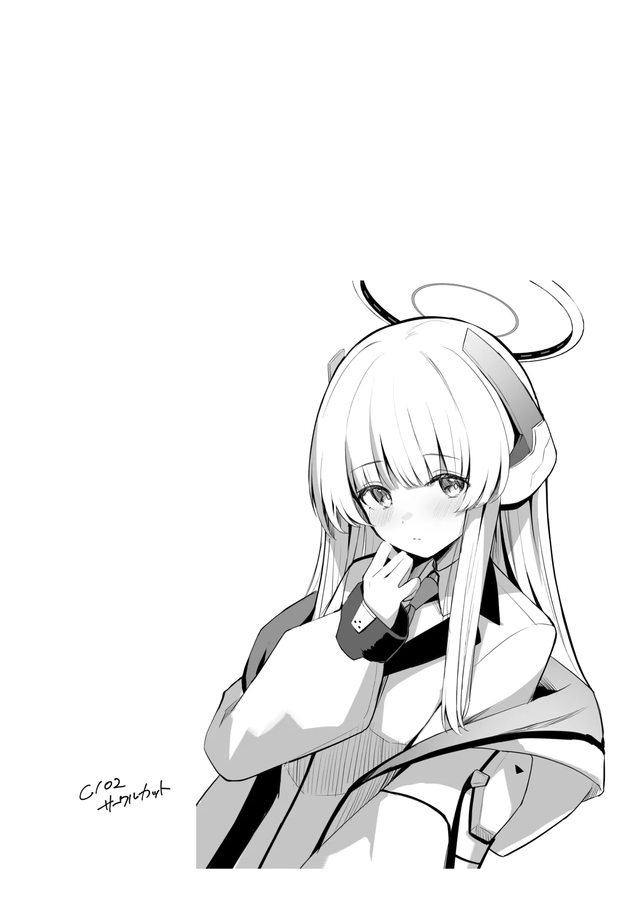 Sorairo Encore page 142 featuring mari iochi blue archive parody - kemonomimi very long hair hentai manga - read online free