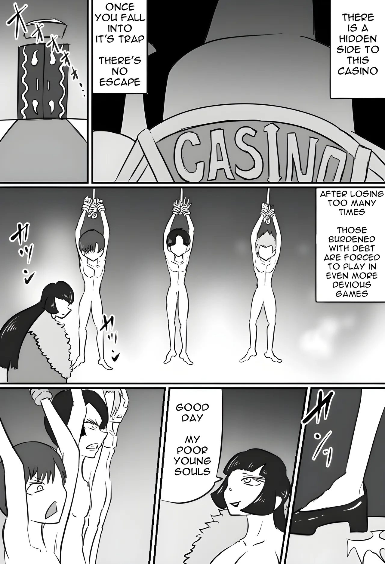 Tickling Dark Casino page 11 original parody - full color group hentai manga - read online free