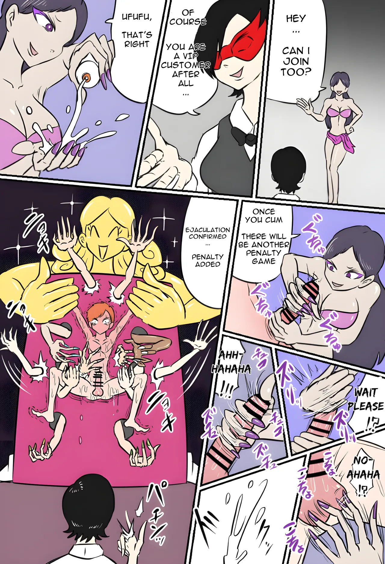 Tickling Dark Casino page 9 original parody - full color group hentai manga - read online free