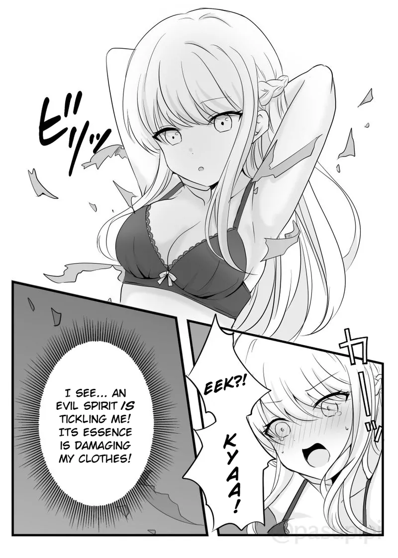 Akuryou ni Toritsukareta Elle ga Lily o Ijimeru Hanashi | A Story About Elle, Who Has Been Possessed by an Evil Spirit and Torments Lily - Page 9
