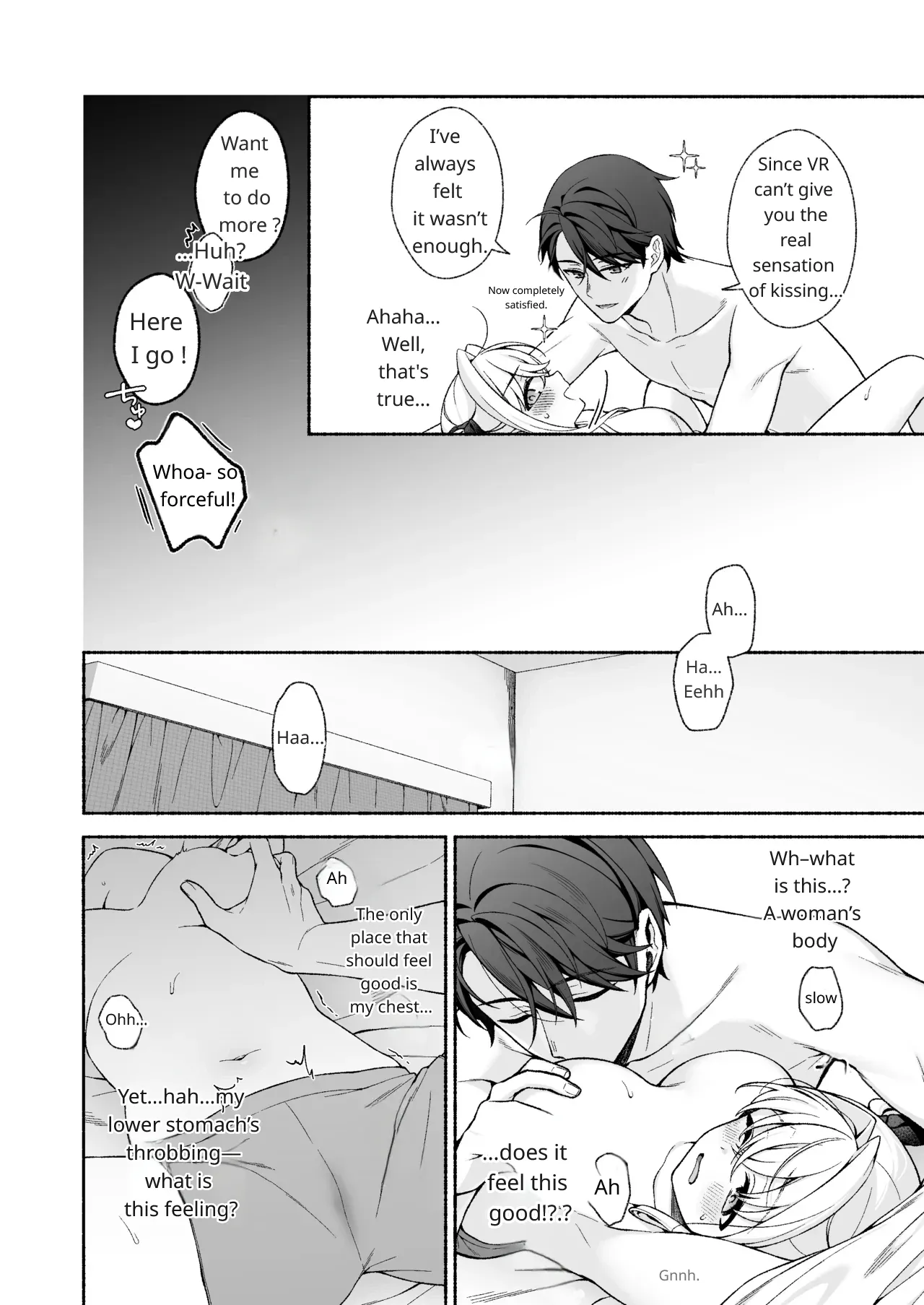 VR no Hazu datta!! | It Was Supposed to Be VR!! page 21 original parody - sole female sole male hentai manga - read online free