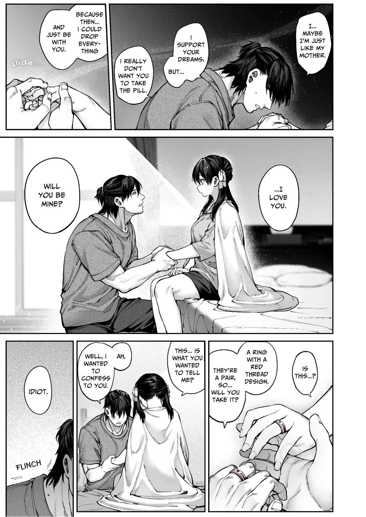 [Koutetsu Shabon Dama (Tamabon)] Kanojo wa Iranai Hattori Sensei! ~Koi wa Mendou Nante Itte Honto wa Ai ga Omo Sugiru~ | Mr. Hattori Doesn't Need A Girlfriend! ~he said love was a hassle, but his love is just too heavy~ [English] page 102 original parody - sole female sole male hentai manga - read online free