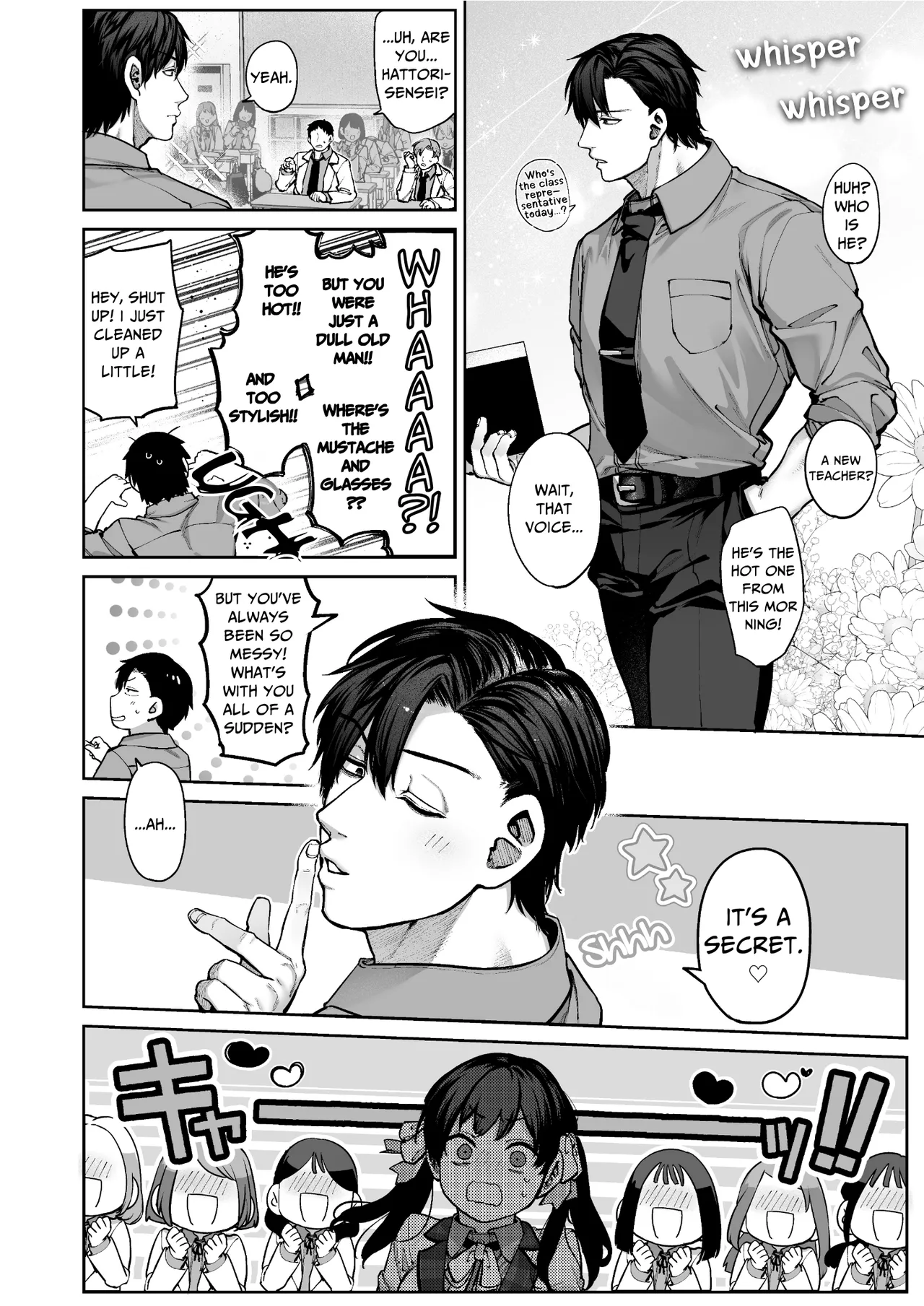 [Koutetsu Shabon Dama (Tamabon)] Kanojo wa Iranai Hattori Sensei! ~Koi wa Mendou Nante Itte Honto wa Ai ga Omo Sugiru~ | Mr. Hattori Doesn't Need A Girlfriend! ~he said love was a hassle, but his love is just too heavy~ [English] page 53 original parody - sole female sole male hentai manga - read online free