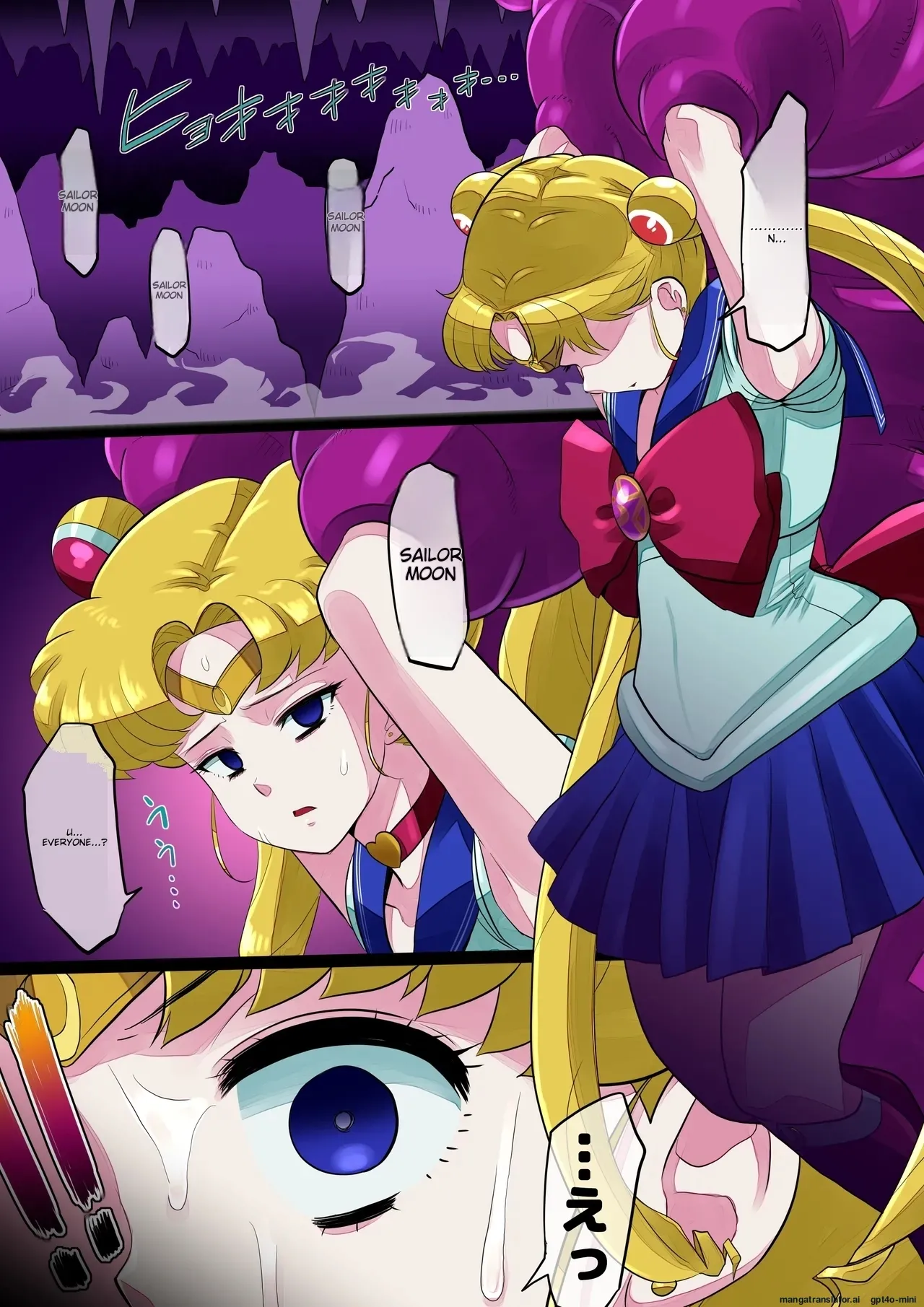 Magical Rubber Sailor Warrior page 10 featuring sailor moon sailor moon parody - rough translation very long hair hentai manga - read online free