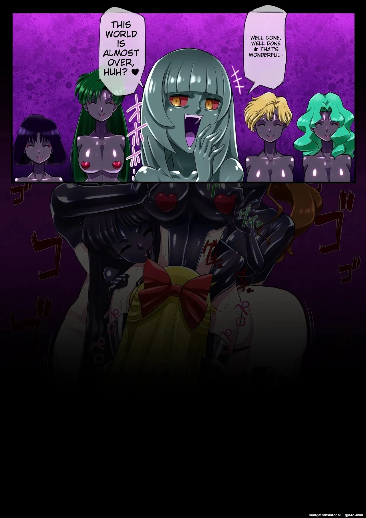 Magical Rubber Sailor Warrior page 11 featuring sailor moon sailor moon parody - rough translation very long hair hentai manga - read online free