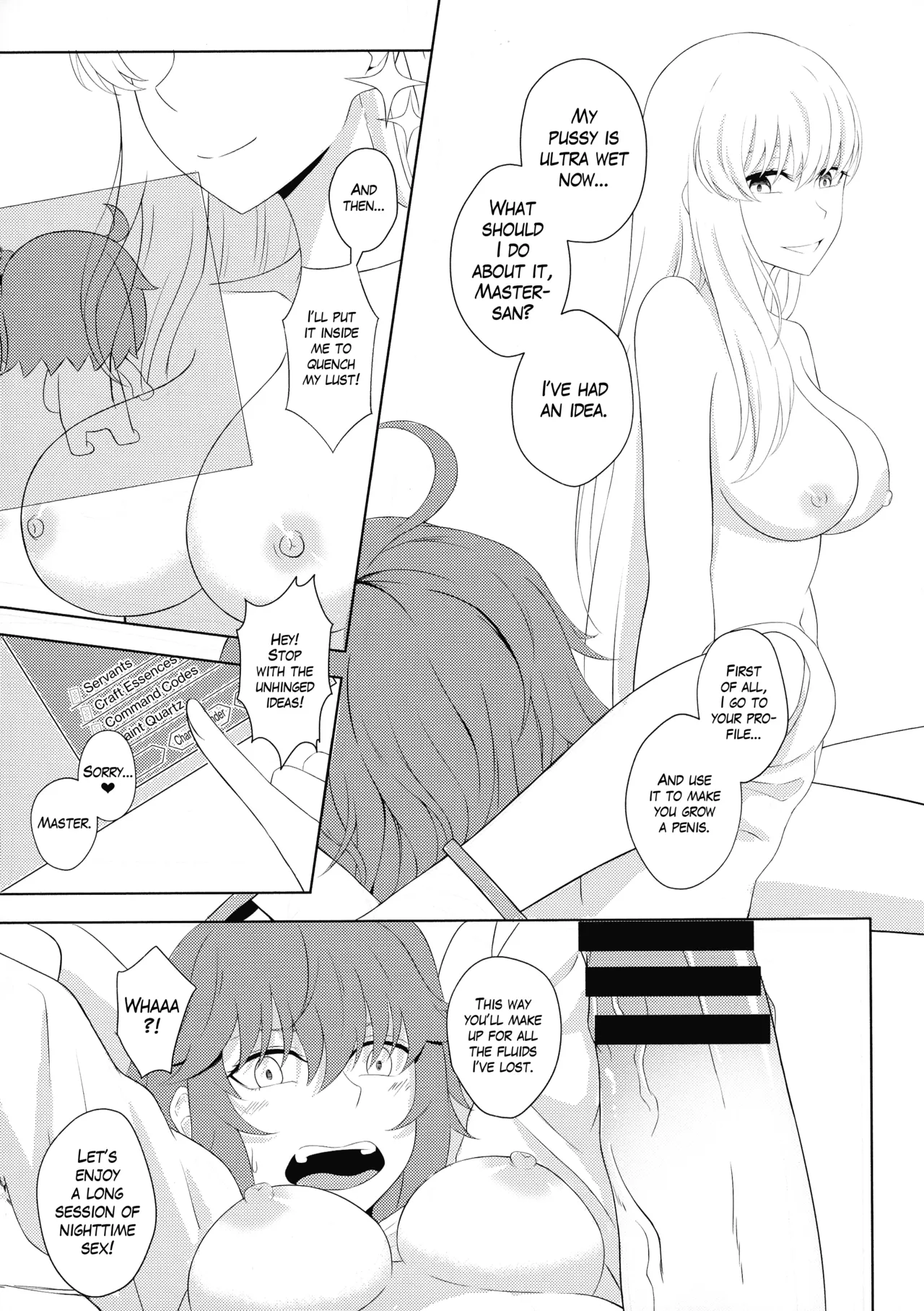 Kama to Honeymoon - Honeymoon with Kama page 20 featuring gudako fate grand order parody - futanari big breasts hentai manga - read online free