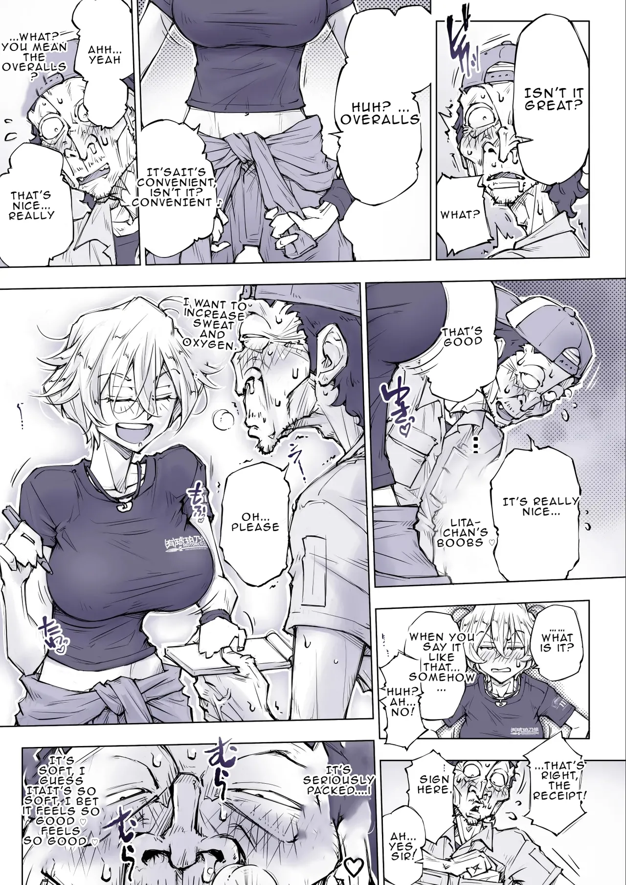 Lita page 11 original parody - rough translation hentai manga - read online free