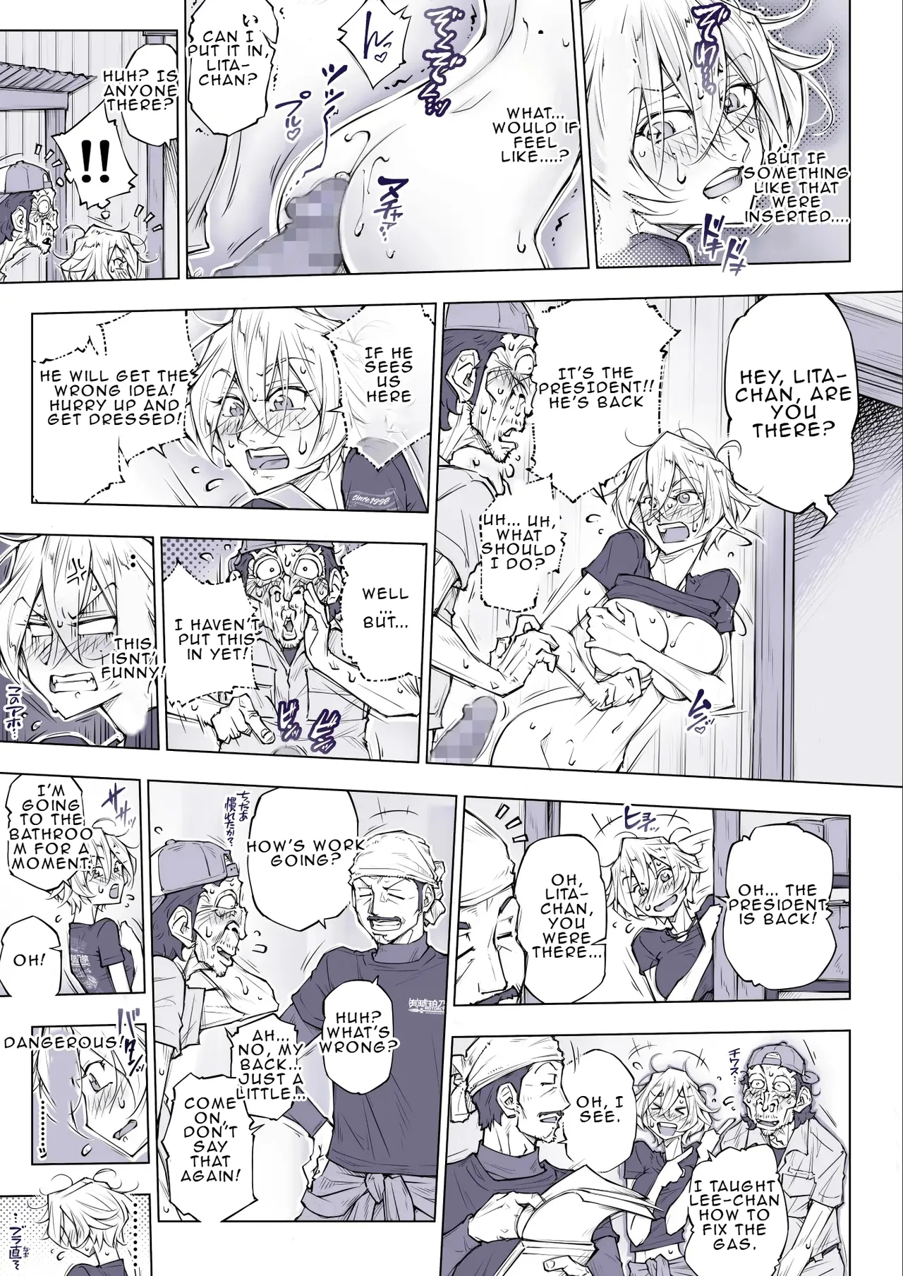 Lita page 27 original parody - rough translation hentai manga - read online free