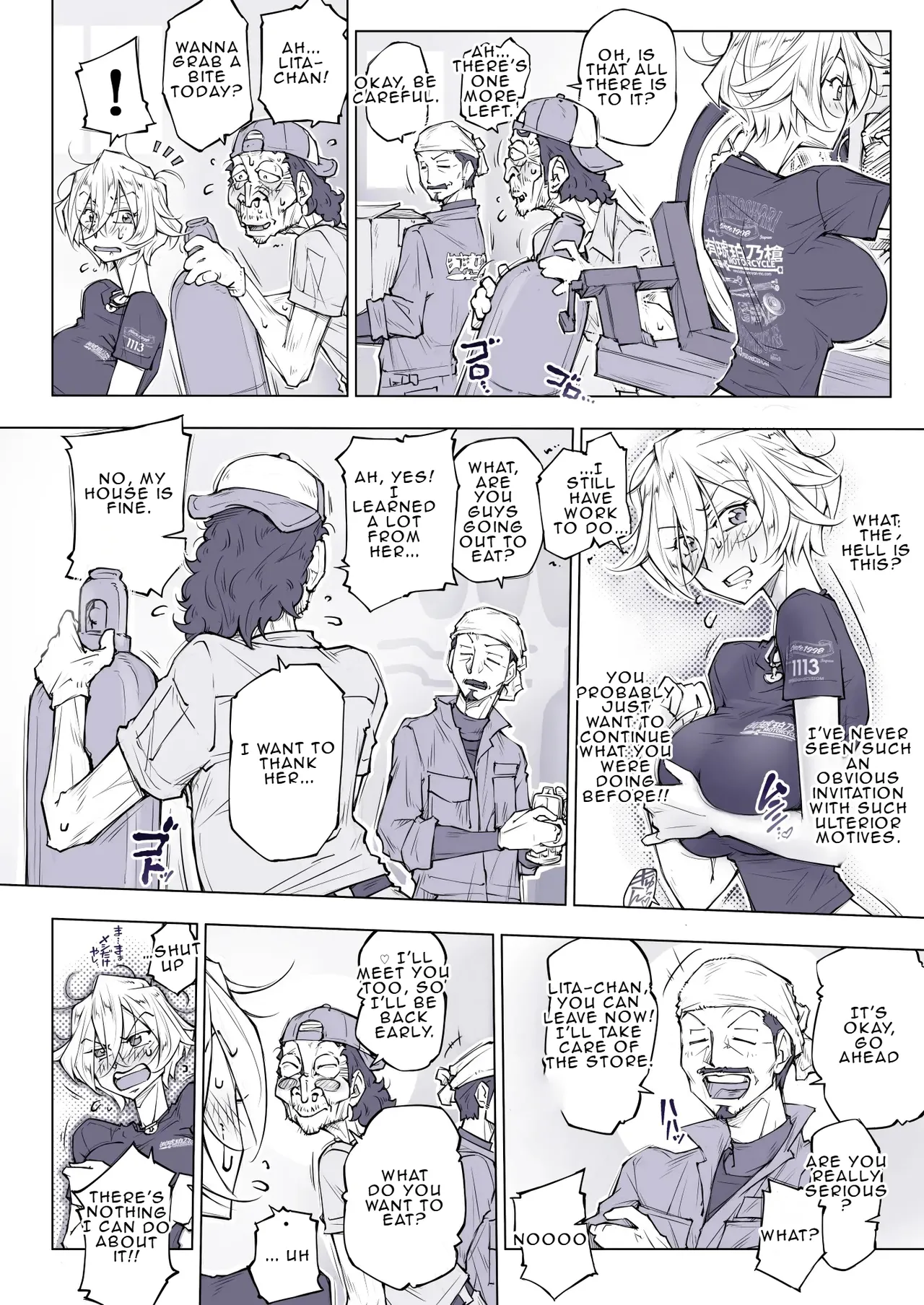 Lita page 28 original parody - rough translation hentai manga - read online free