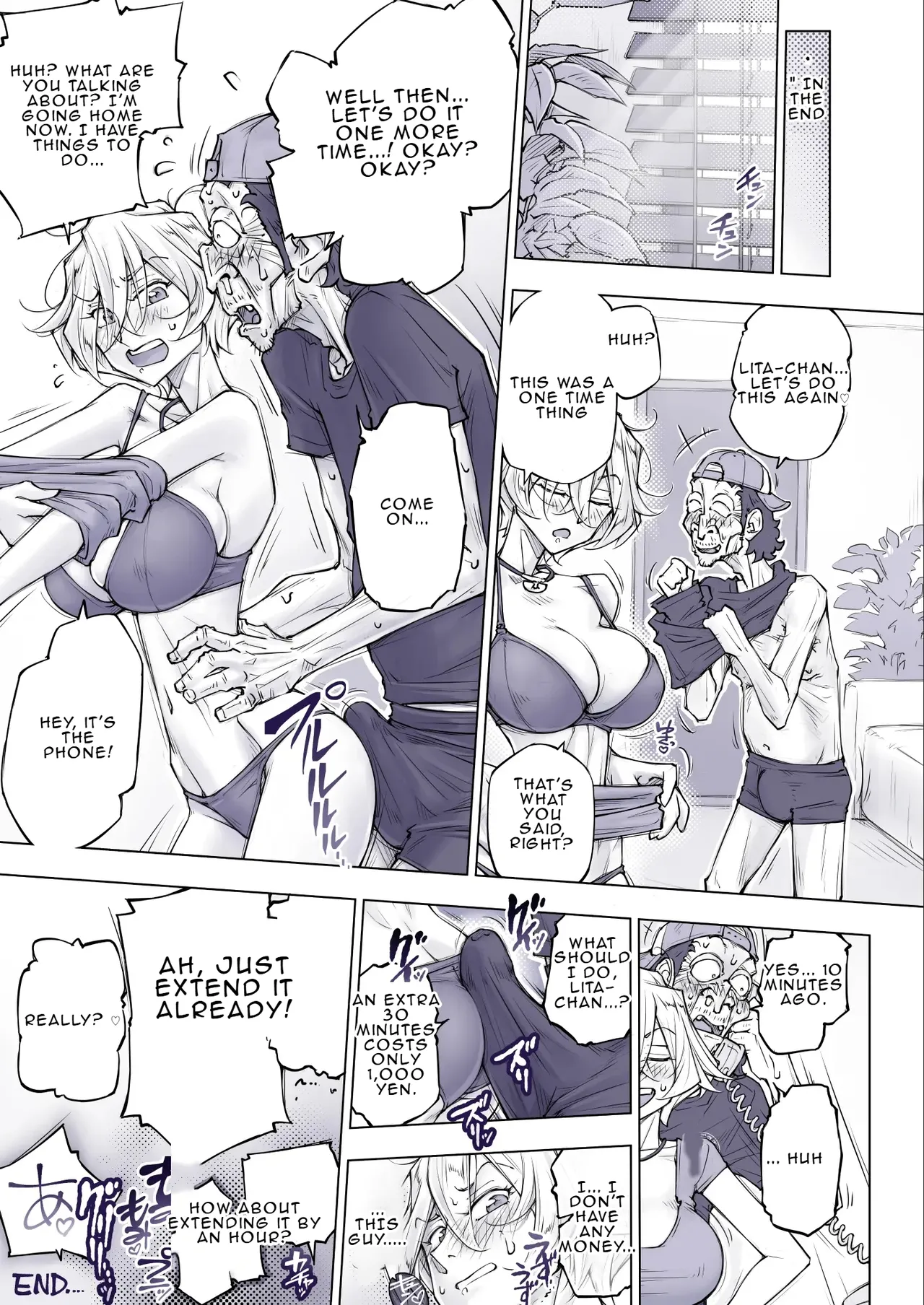 Lita page 43 original parody - rough translation hentai manga - read online free