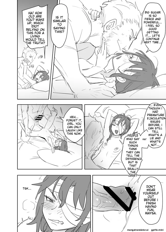 Princess Is Not a Magician Chapter 13.5 page 10 original parody - rough translation scar hentai manga - read online free
