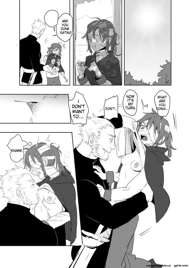 Princess Is Not a Magician Chapter 13.5 page 33 original parody - rough translation scar hentai manga - read online free