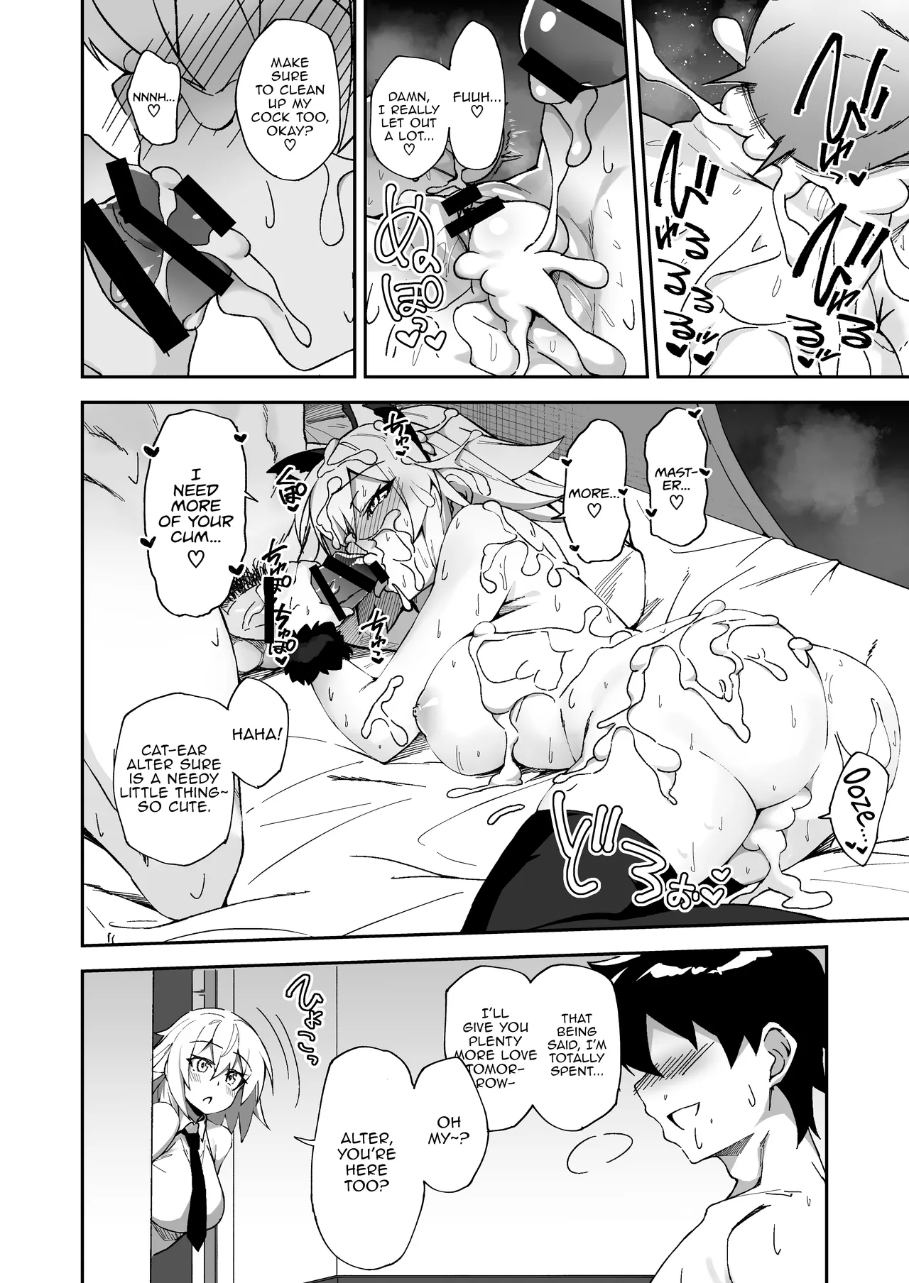 Nekomimi Jeanne to Hitasura Koubi Suru Hon | Endless Mating with Cat-Eared Jeanne Alter page 23 featuring gudao fate grand order parody - sweating big breasts hentai manga - read online free