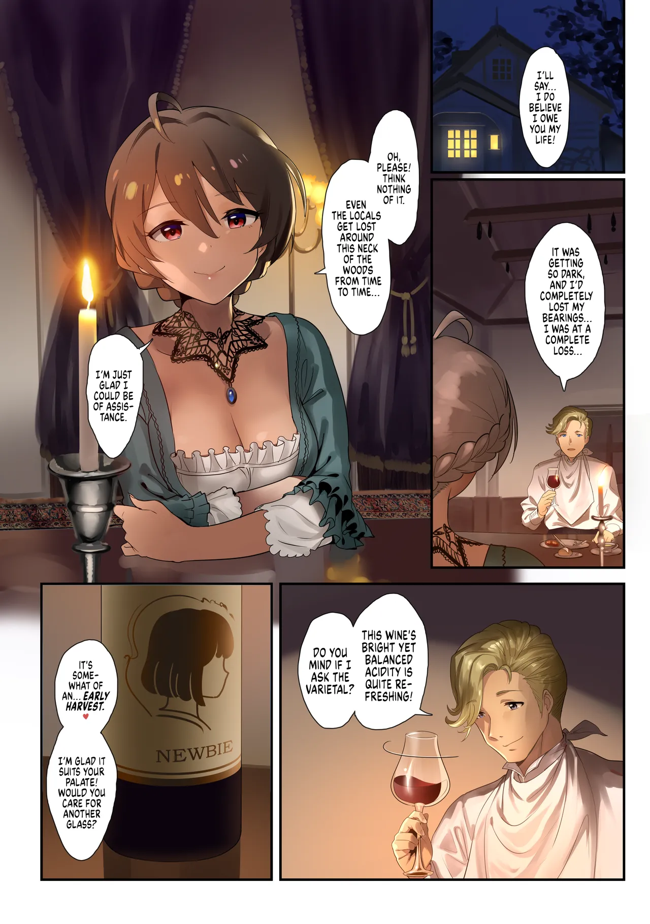 Oshigoto Theater 9 ー Werk Theater 9 page 21 featuring kaori sakuramori the idolmaster parody - garter belt cunnilingus hentai manga - read online free