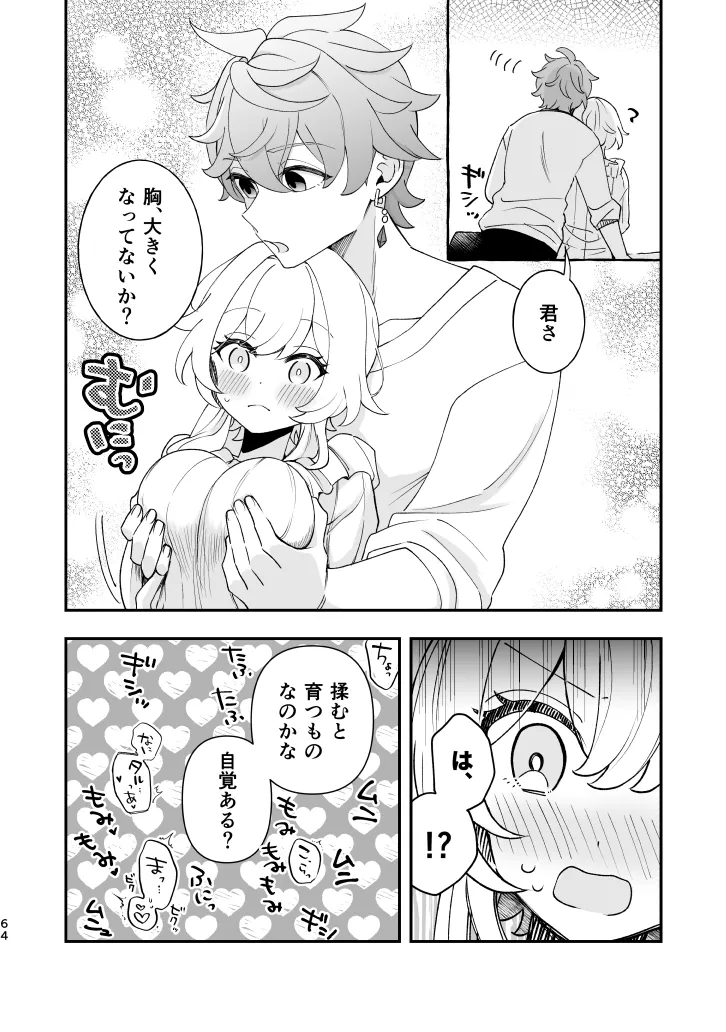 Empathy page 63 featuring lumine genshin impact parody - sole female sole male hentai manga - read online free