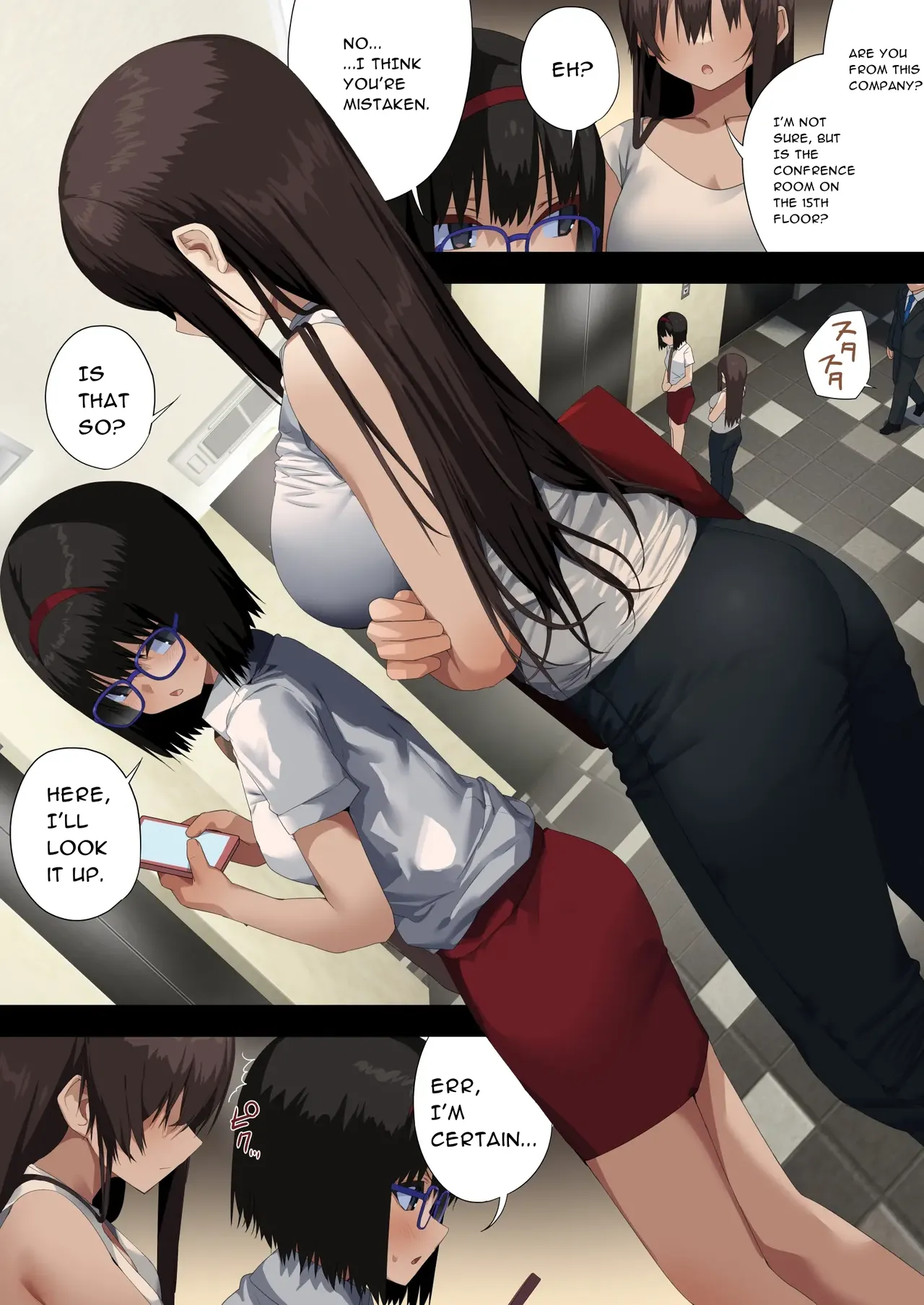 Business Sex Manners AC, Escalator, and Menswear Crossdressing Anal Tsukishima Special Complication page 21 original parody - maid business suit hentai manga - read online free